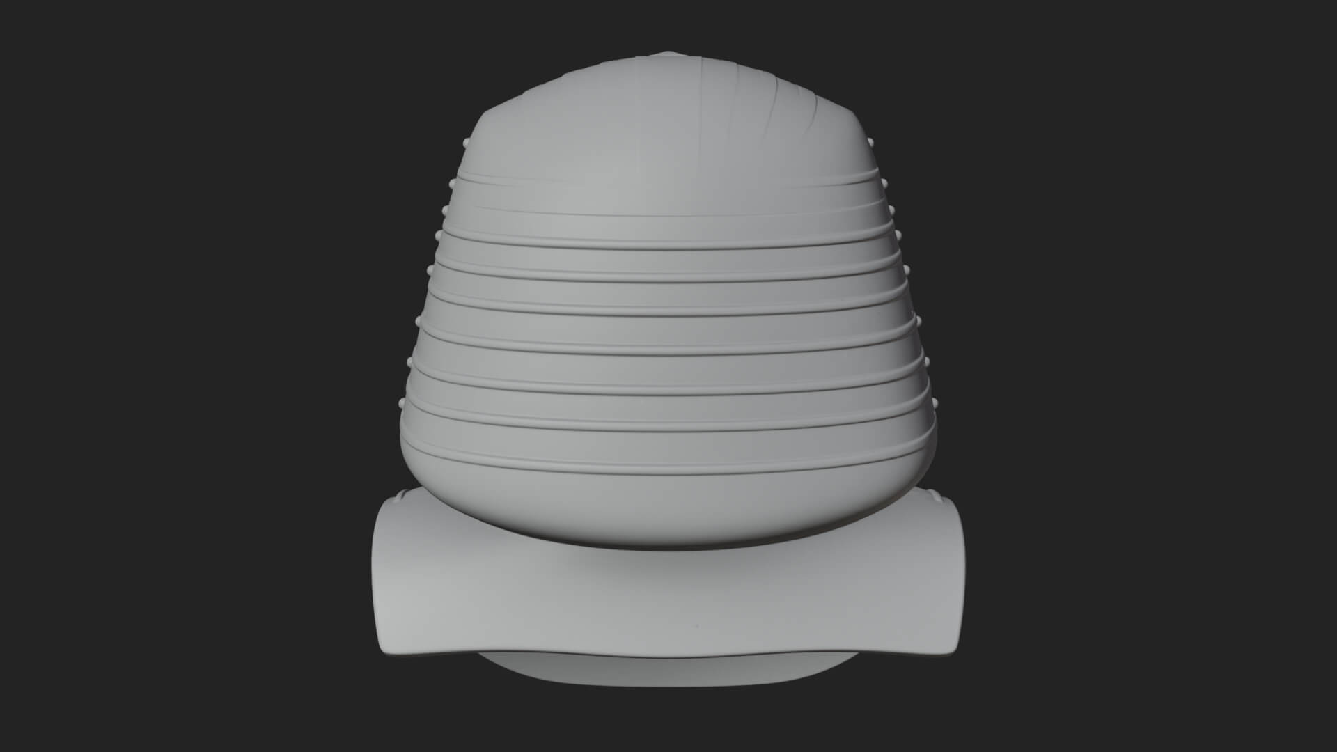 Pharaoh Gold Mask Statue Design 1 3D Print Model 3D Model