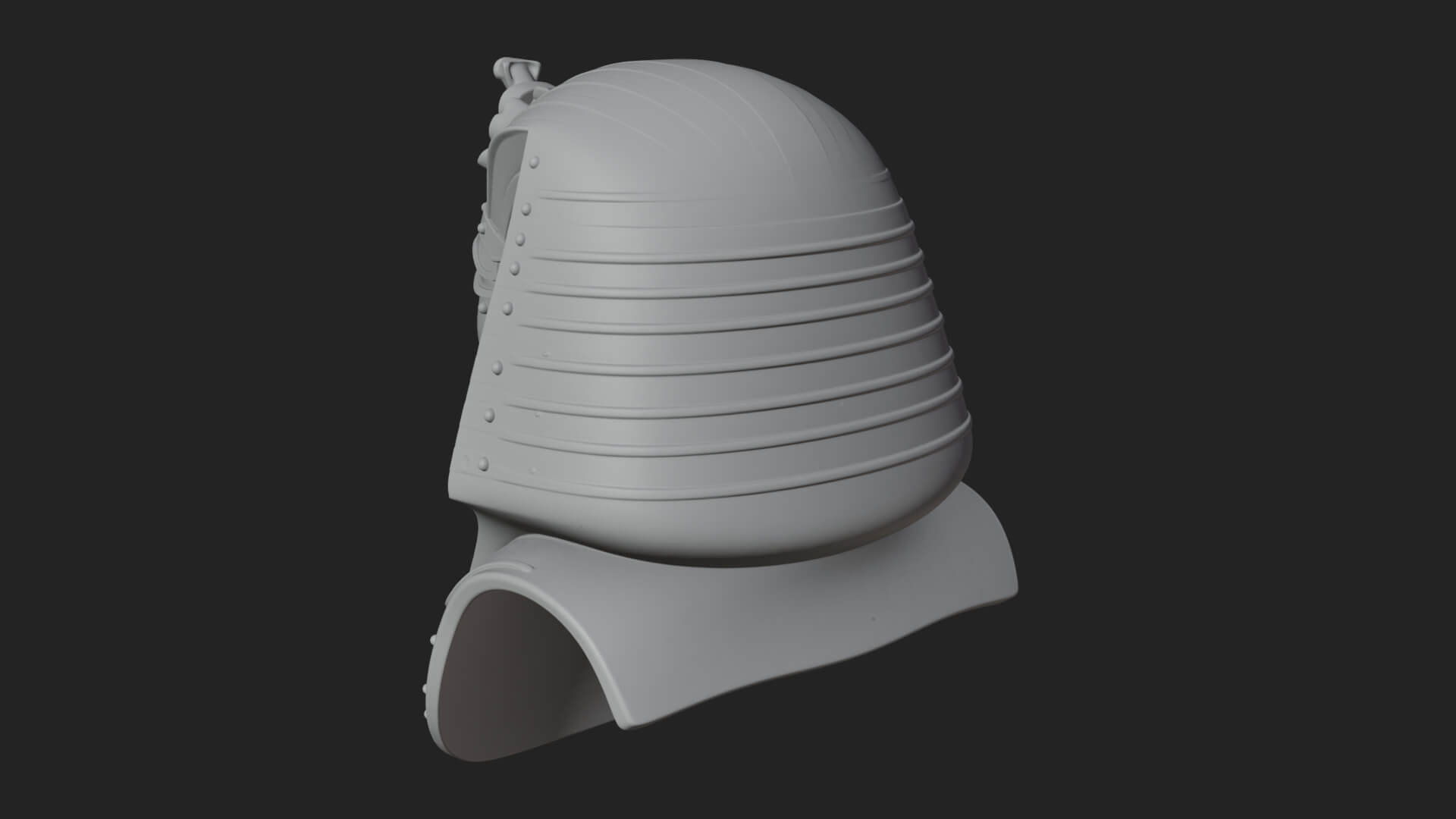 Pharaoh Gold Mask Statue Design 1 3D Print Model 3D Model