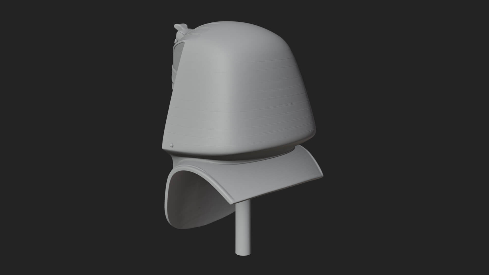 Pharaoh Gold Mask Statue Design 3 3D Print Model 3D Model