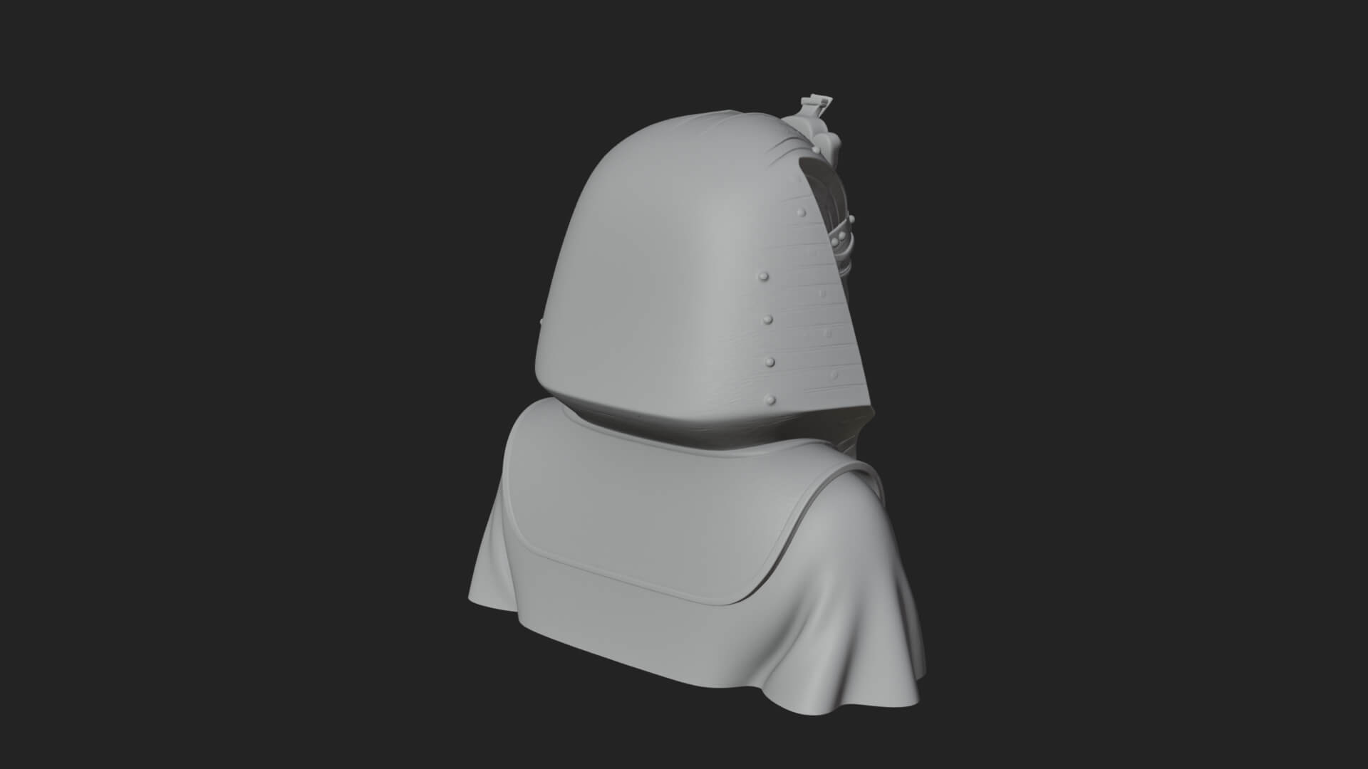 Pharaoh Gold Mask Statue Design 4 3D Print Model 3D Model