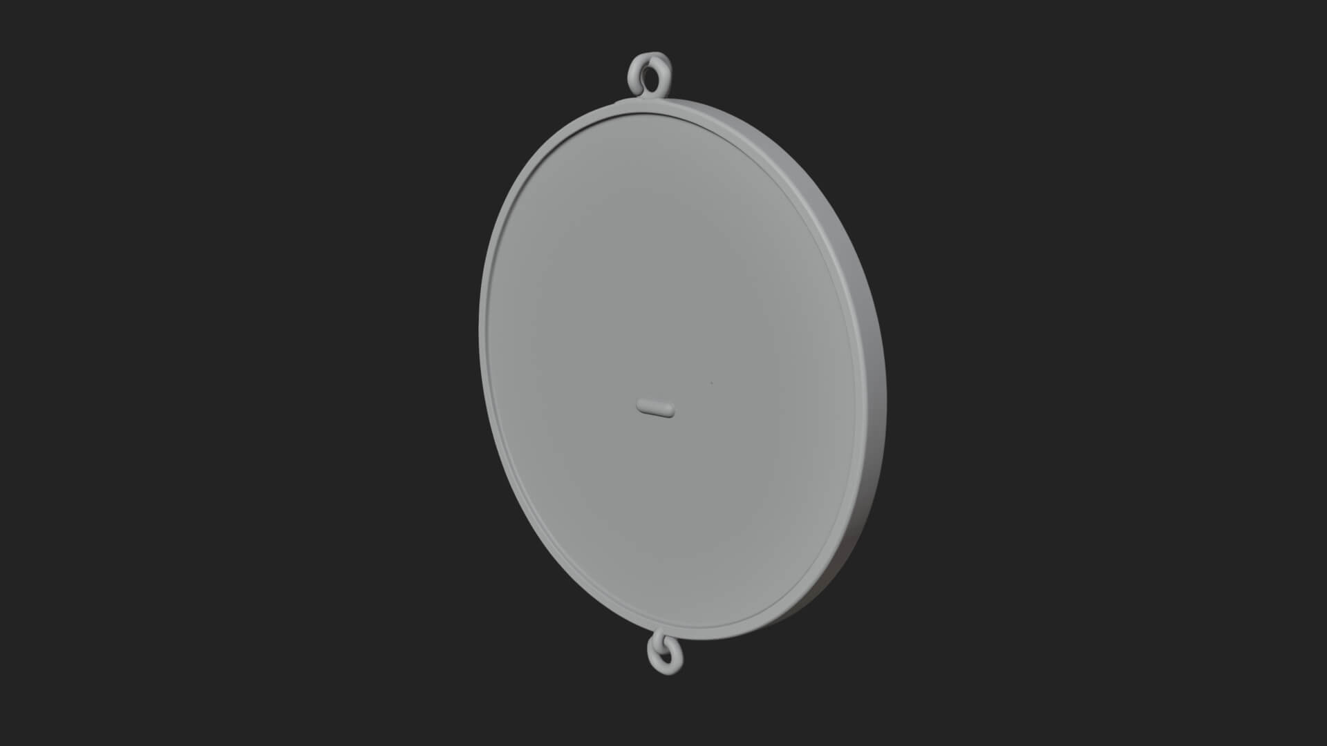 Pharaoh Skull Oval Relief Plaque Design 2 3D Print Model 3D Model