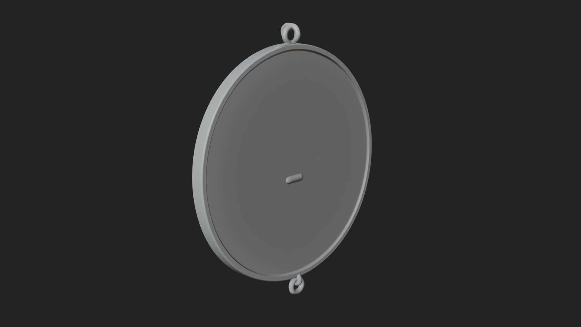 Pharaoh Skull Oval Relief Plaque Design 2 3D Print Model 3D Model