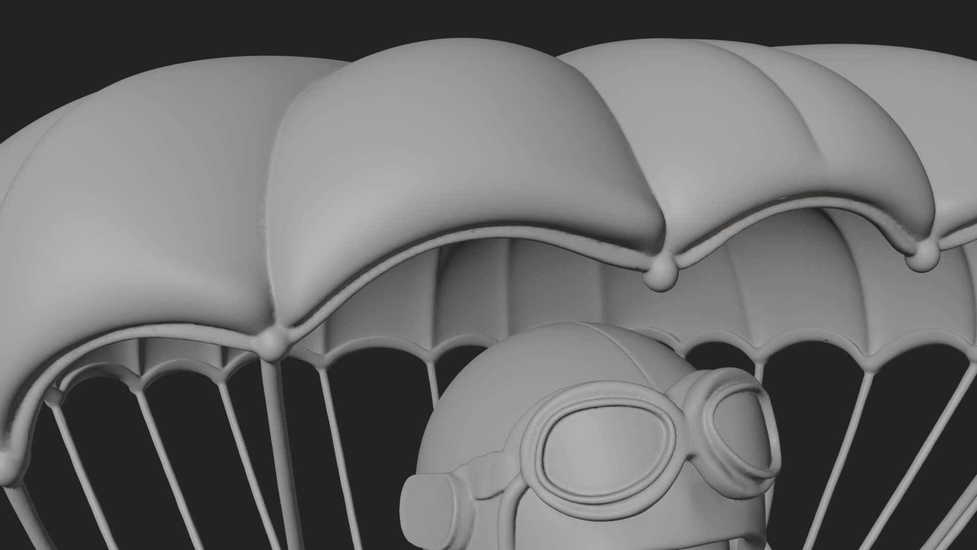Pilot Man Statue Design 3 3D Print Model 3D Model