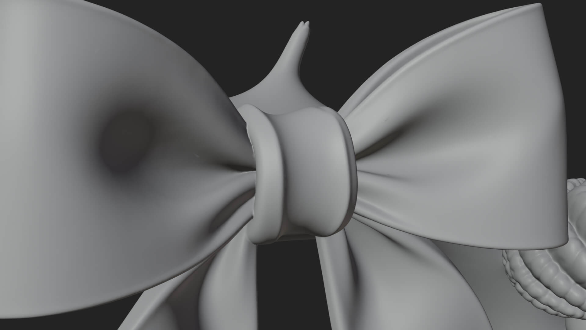 Pine Christmas Wreath Ornament Design 2 3D Print Model 3D Model