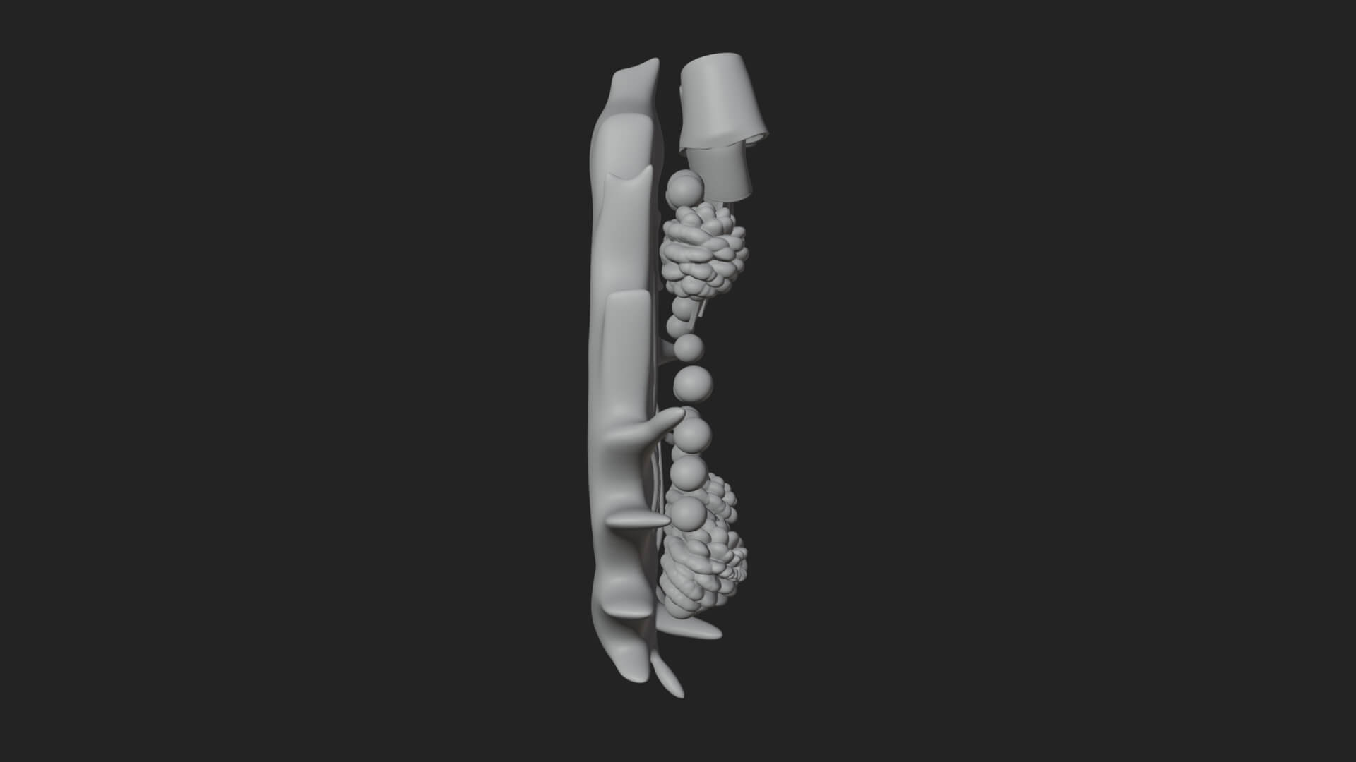 Pine Christmas Wreath Ornament Design 4 3D Print Model 3D Model