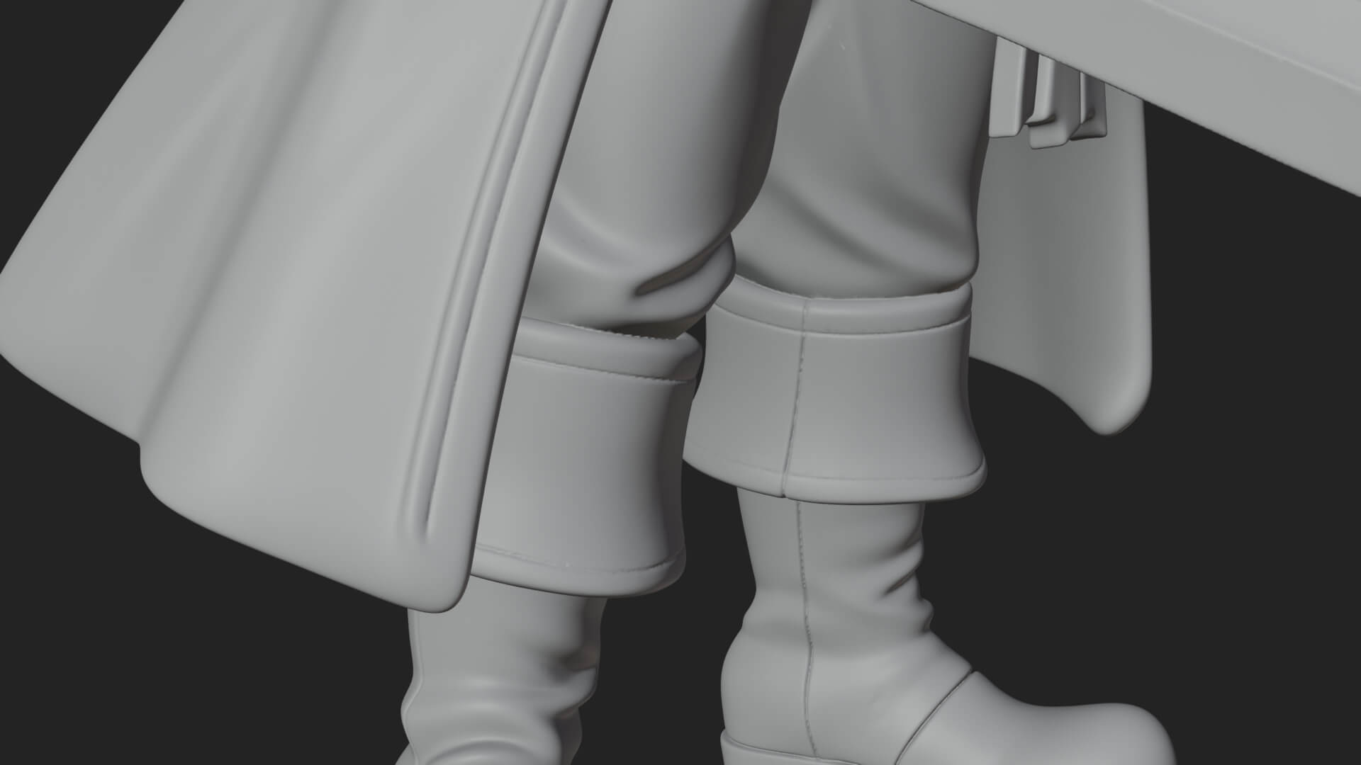 Pirate Captain Statue Design 15 3D Print Model 3D Model