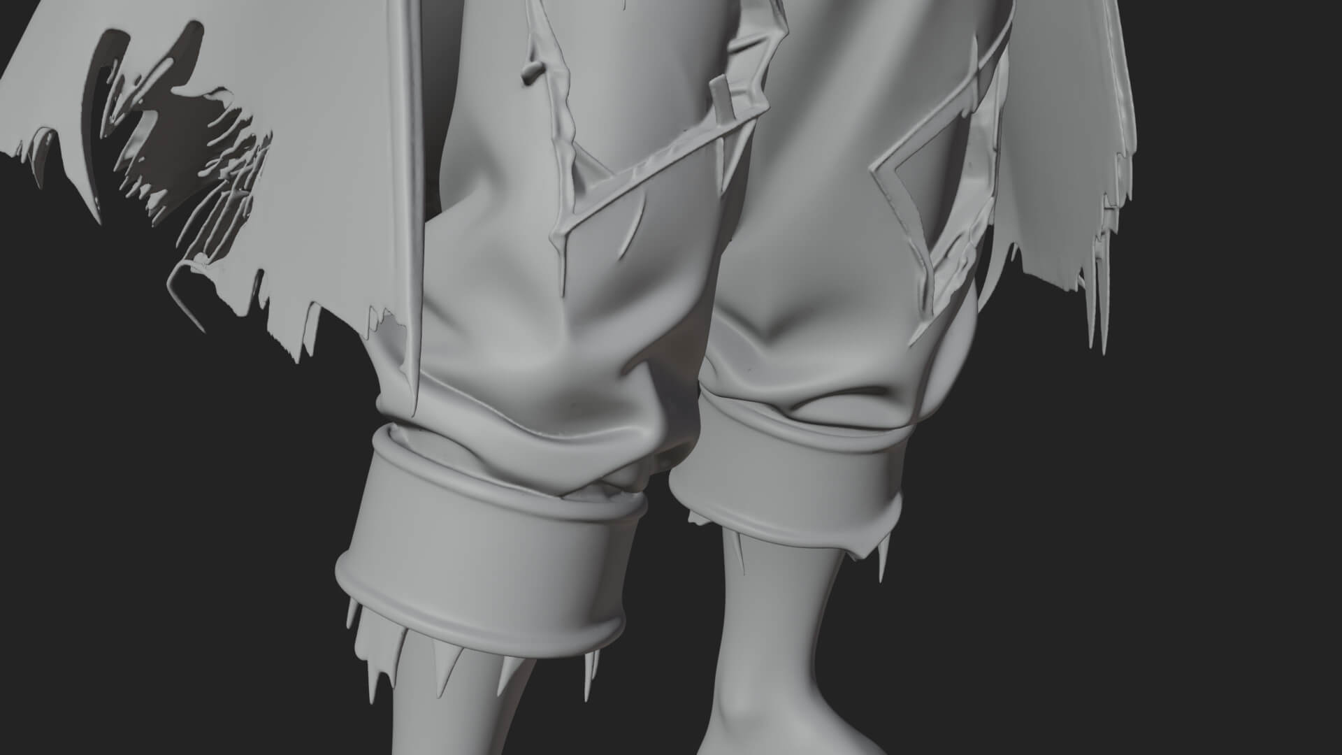 Pirate Captain Statue Design 18 3D Print Model 3D Model