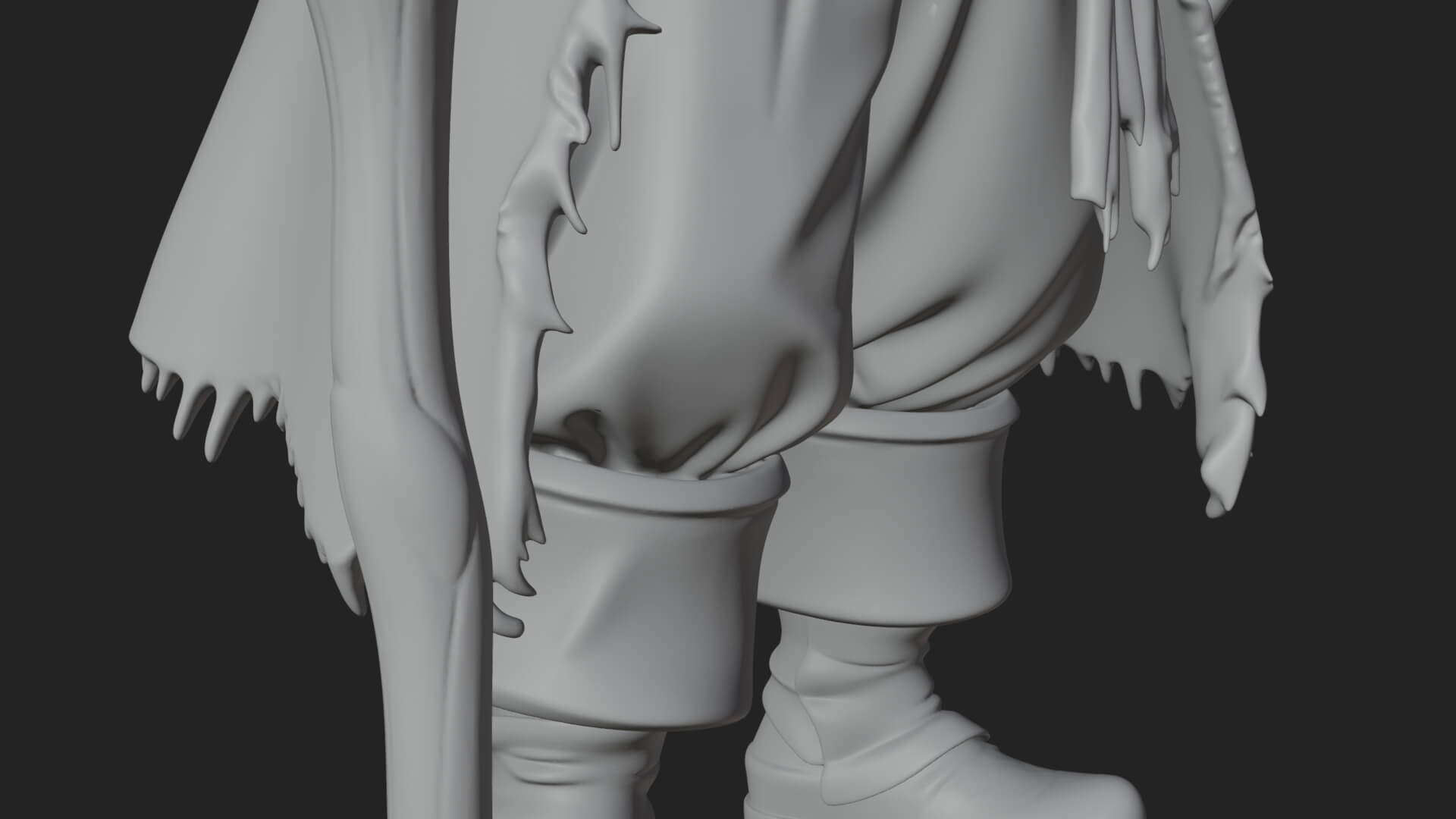 Pirate Captain Statue Design 19 3D Print Model 3D Model
