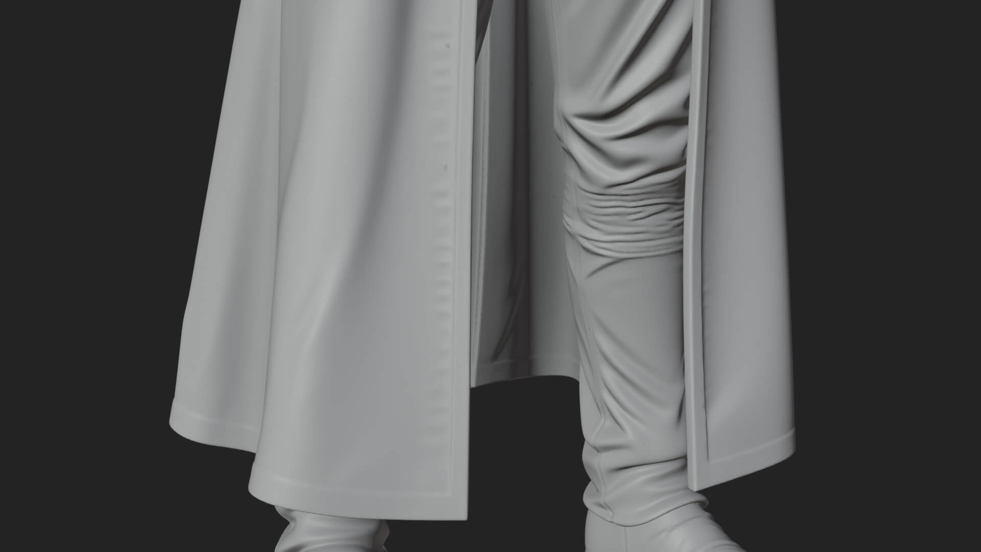 Plague Doctor Statue Design 11 3D Print Model 3D Model