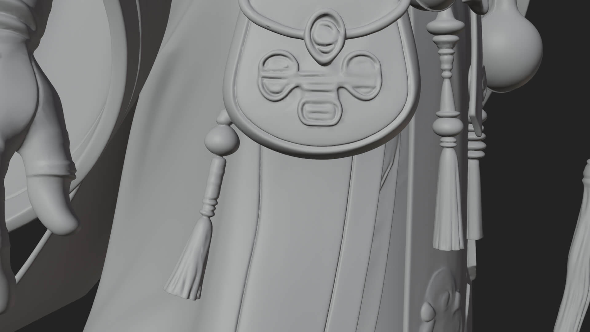 Plague Doctor Statue Design 5 3D Print Model 3D Model