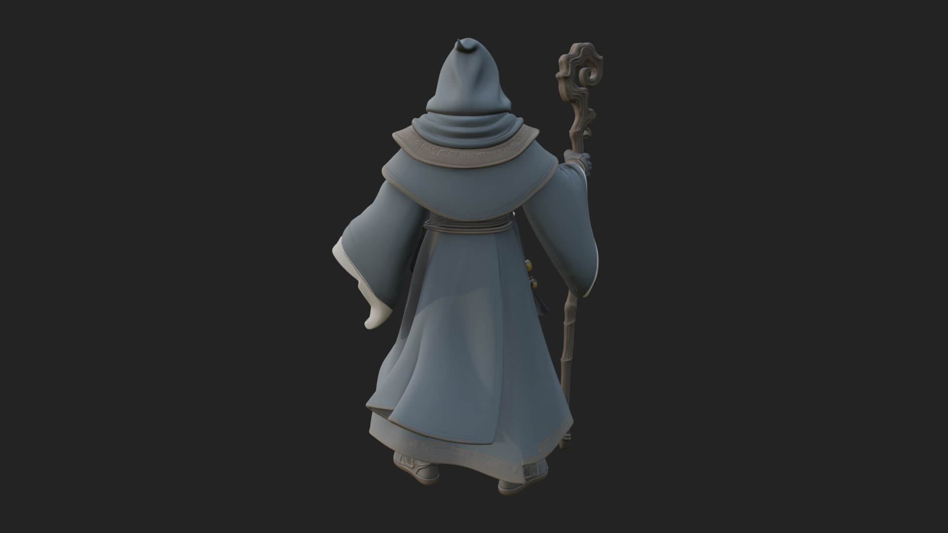 Plague Doctor Statue Design 7 3D Print Model 3D Model