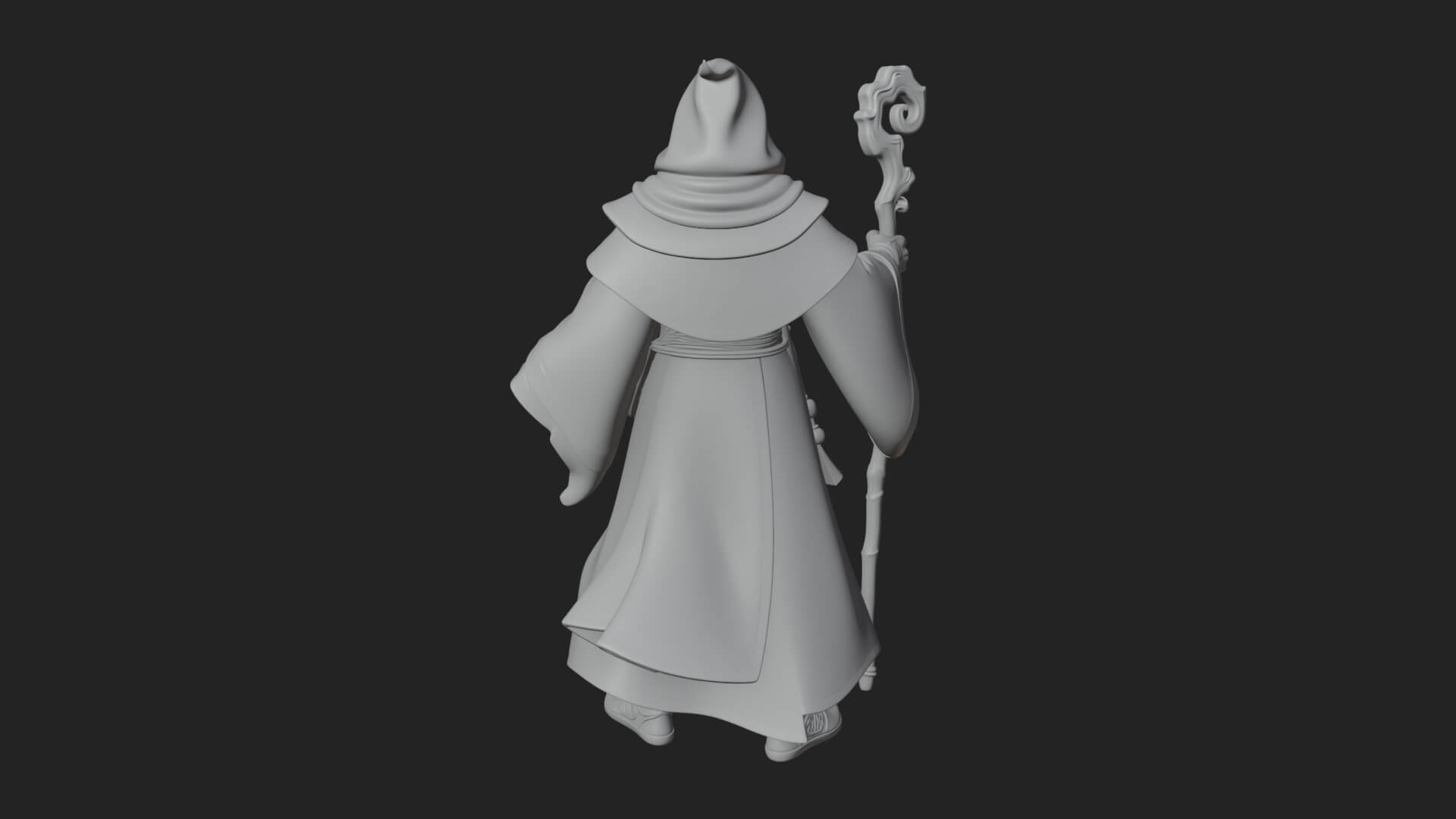 Plague Doctor Statue Design 7 3D Print Model 3D Model