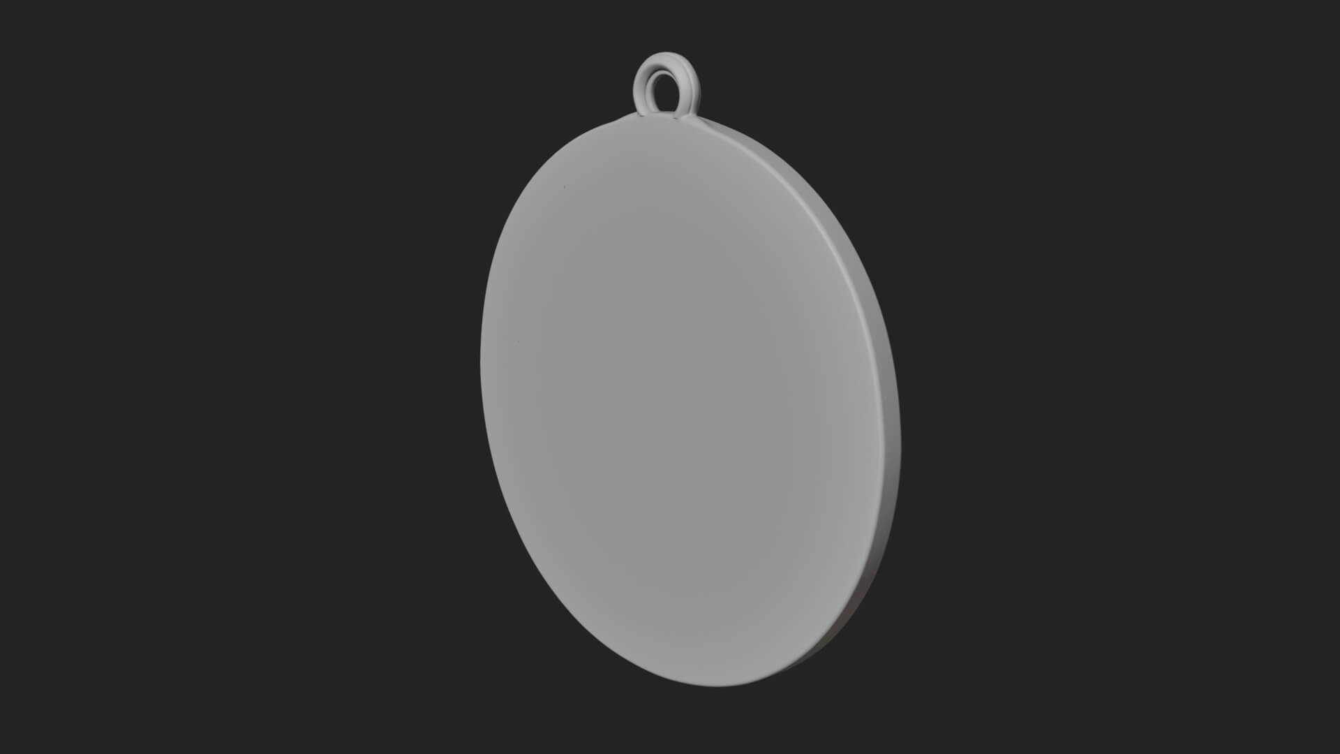 Plain Skull Oval Relief Plaque Design 4 3D Print Model 3D Model