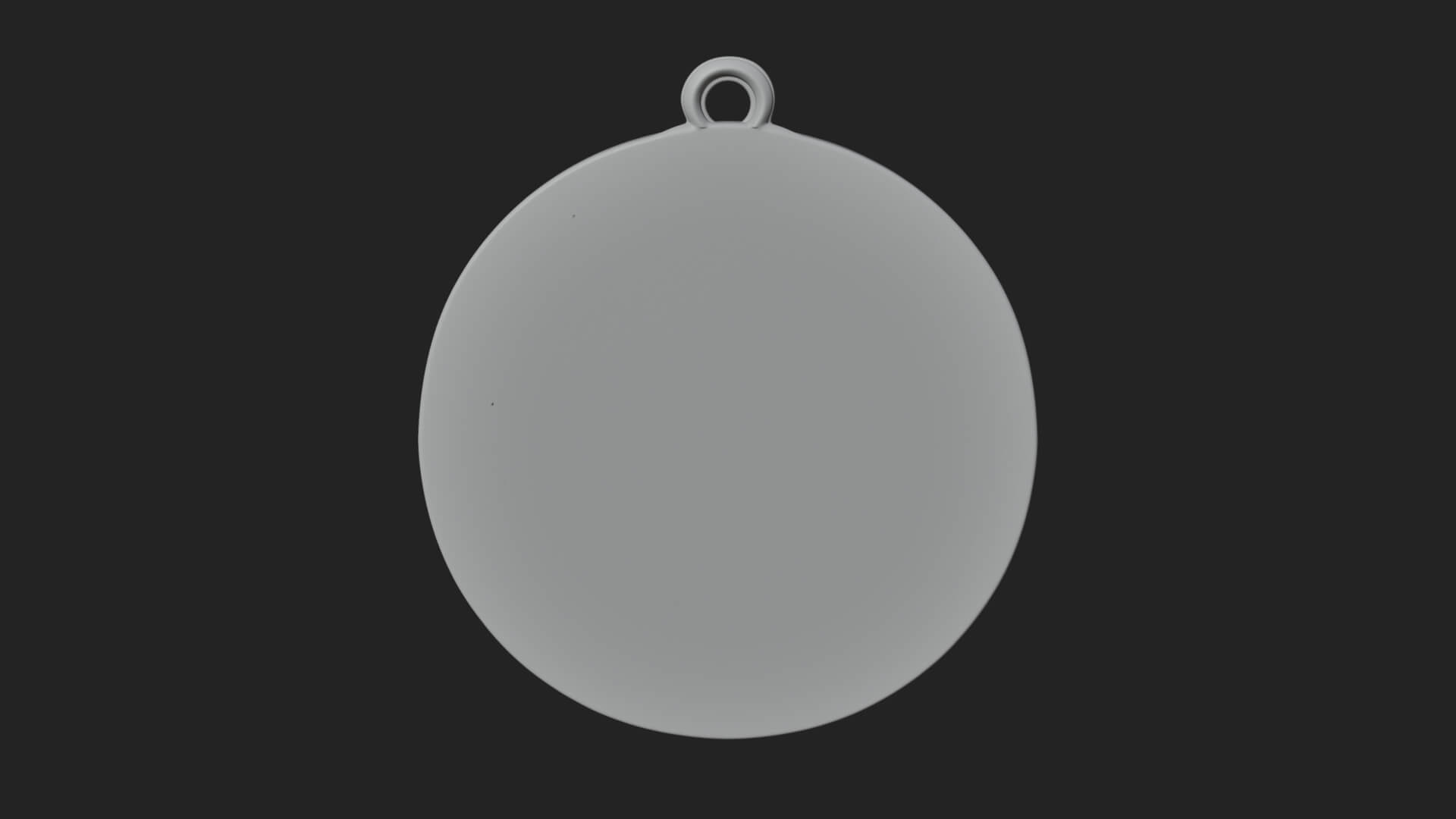 Plain Skull Oval Relief Plaque Design 4 3D Print Model 3D Model