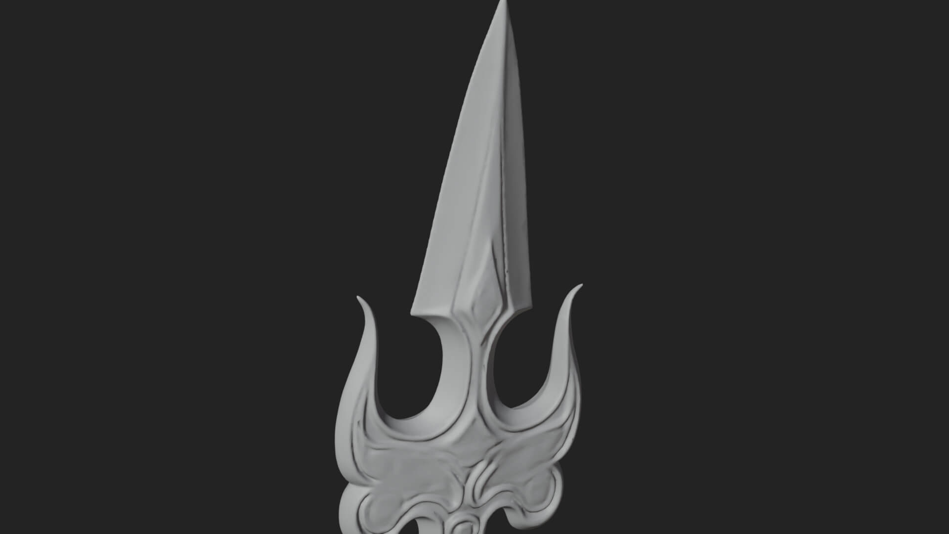 Poseidon with Trident Statue Design 25 3D Print Model 3D Model