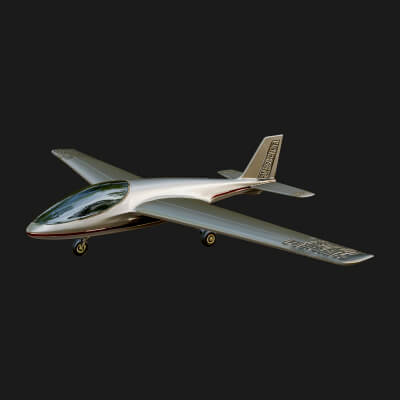 Private Jet Model Design 14 3D Print Model