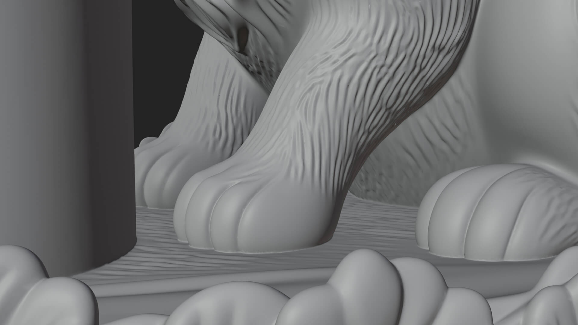 Rabbit Candle Holder Statue Design 2 3D Print Model 3D Model