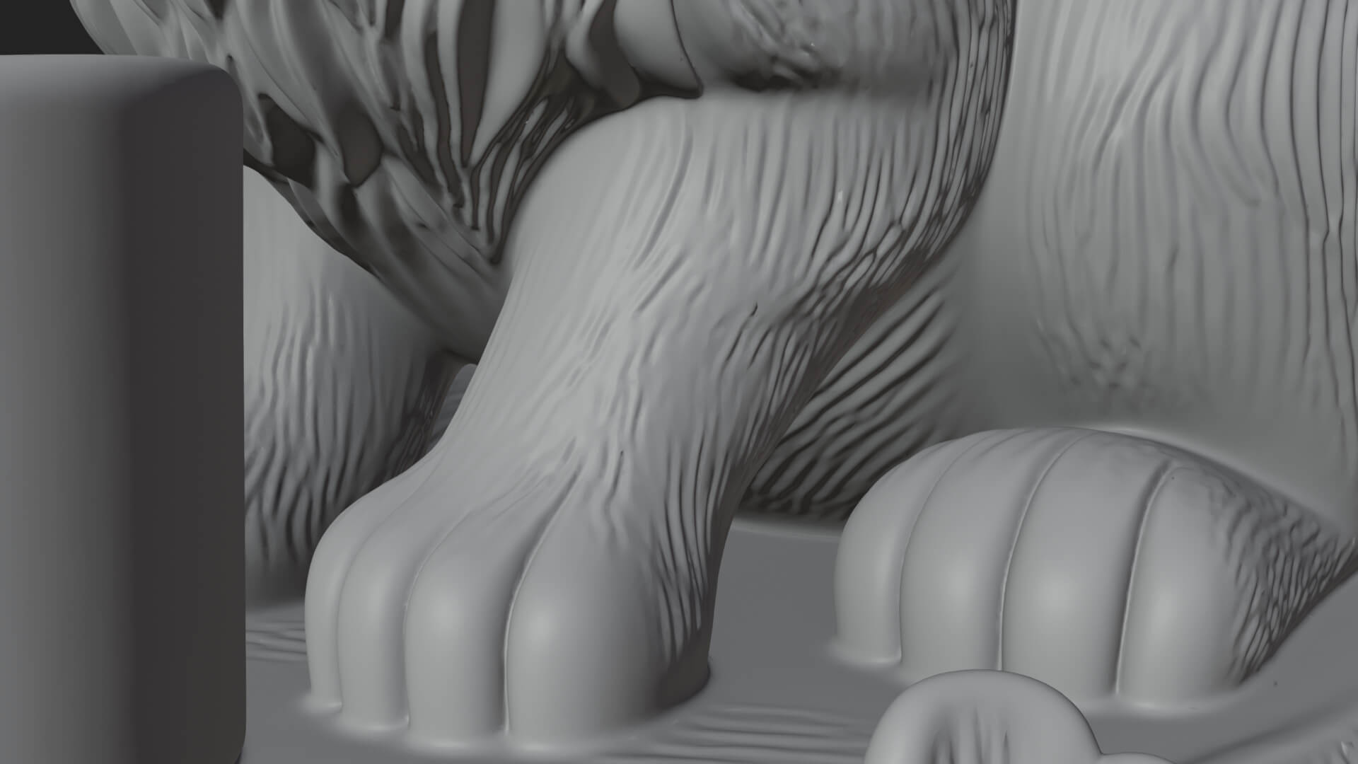 Rabbit Candle Holder Statue Design 3 3D Print Model 3D Model