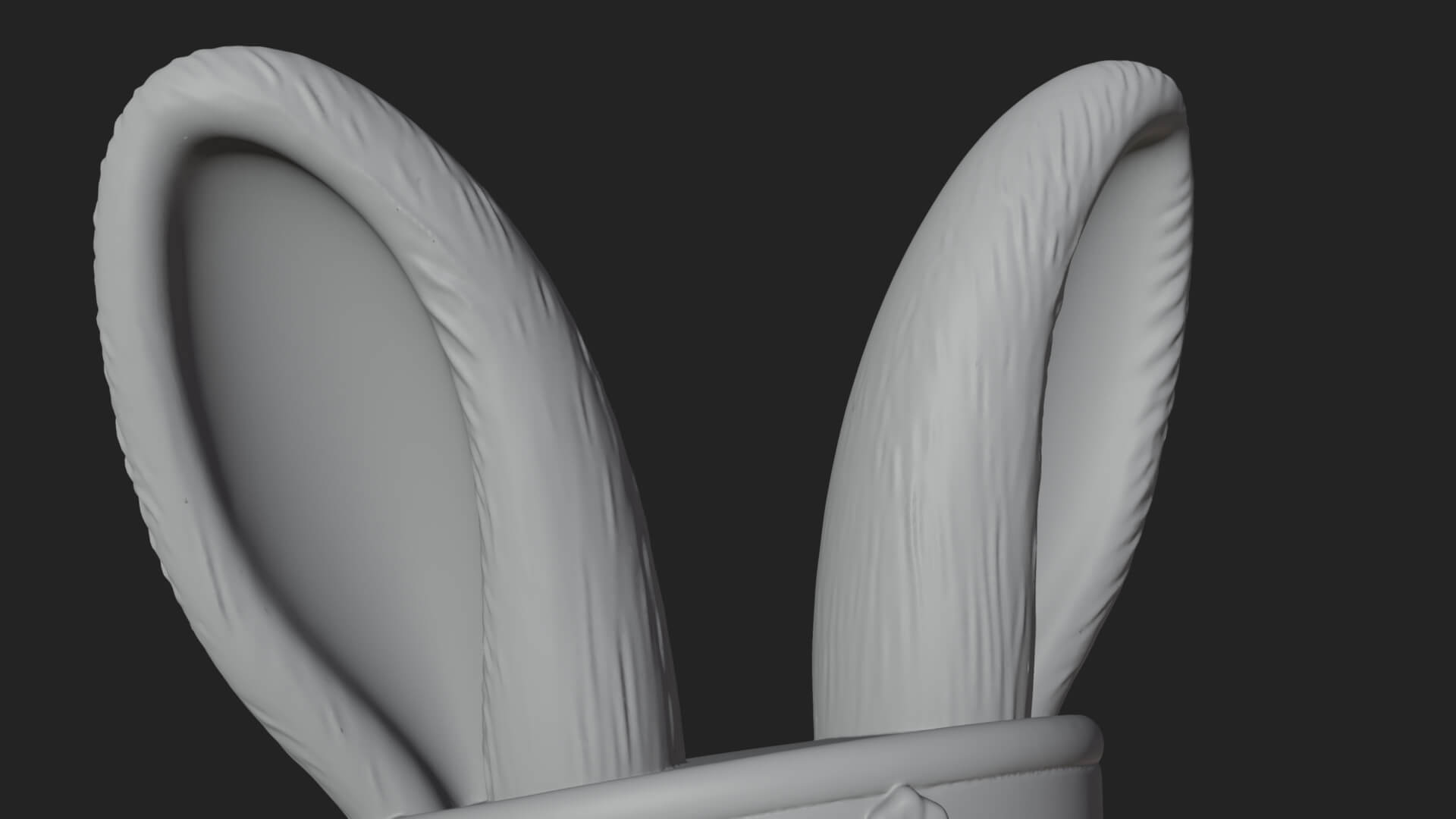 Rabbit Drummer Soldier Statue Design 1 3D Print Model 3D Model