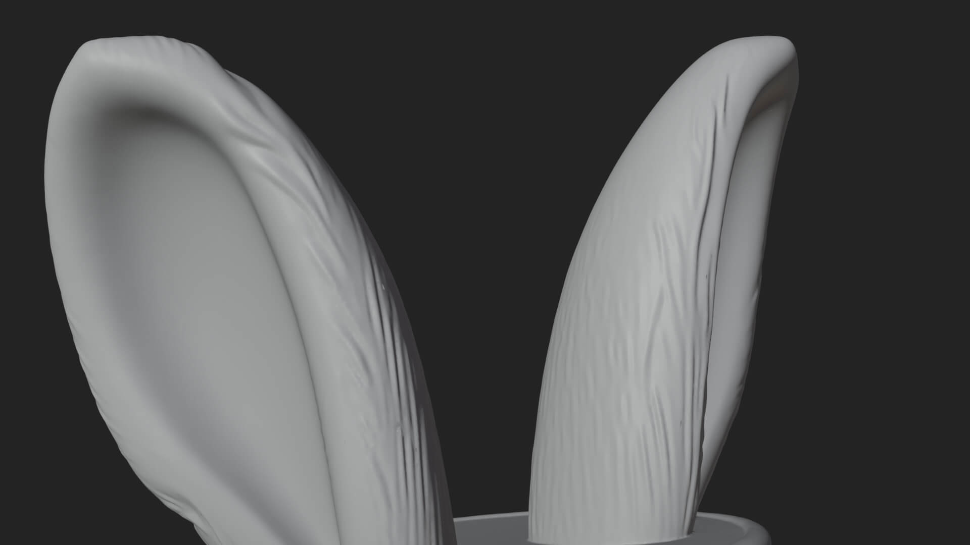 Rabbit Drummer Soldier Statue Design 2 3D Print Model 3D Model