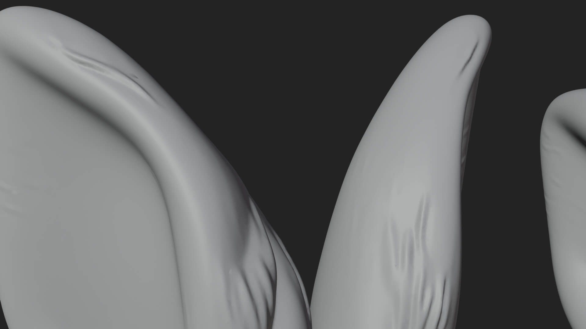 Rabbit Family Group Statue Design 4 3D Print Model 3D Model