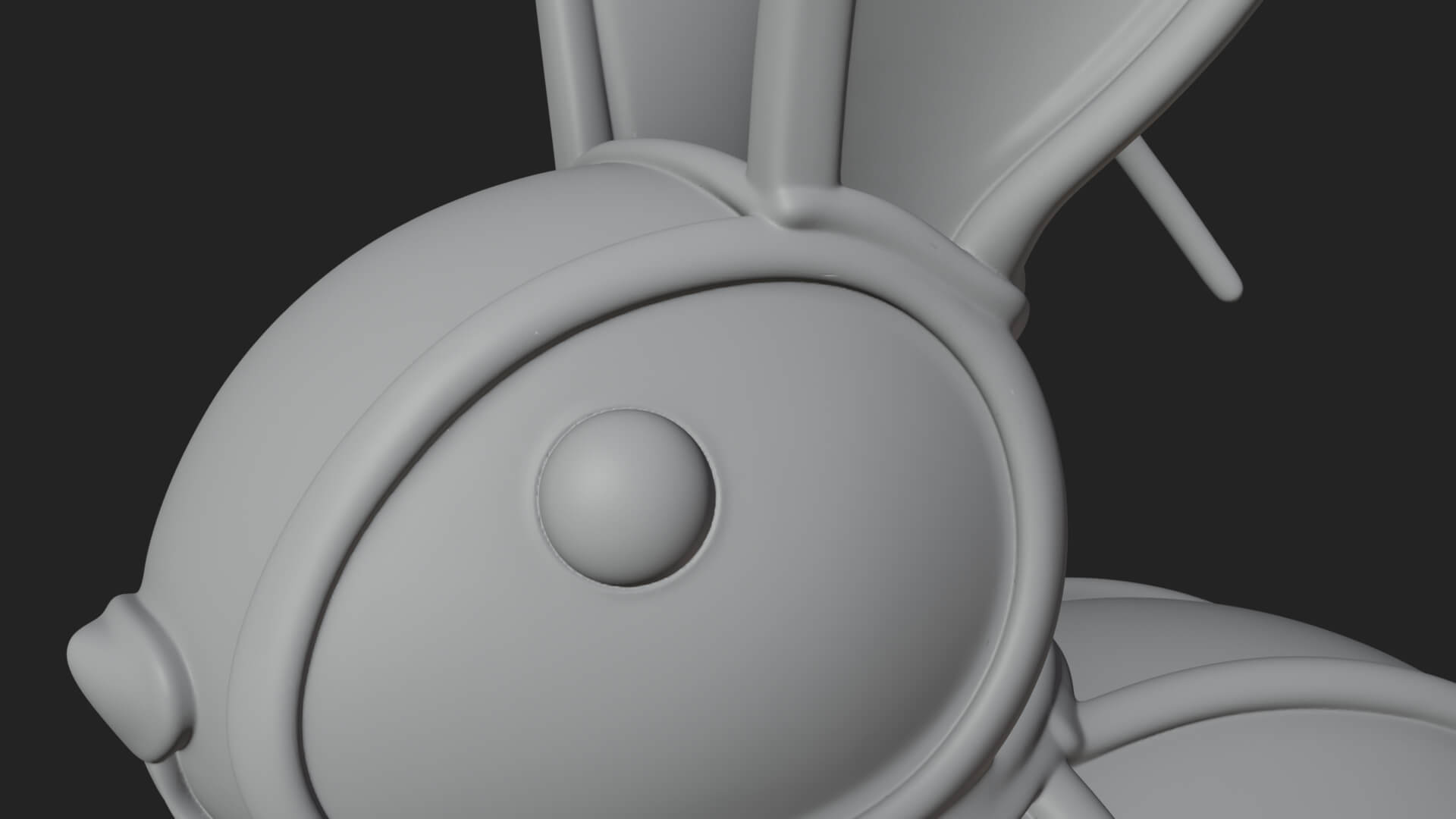 Rabbit Shaped Glass Lantern Model Design 2 3D Print Model 3D Model