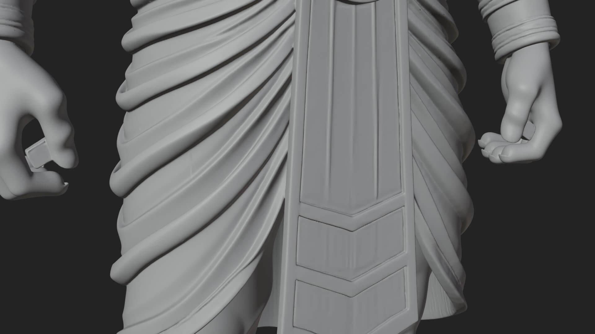 Ram-Headed Egyptian God Statue Design 2 3D Print Model 3D Model
