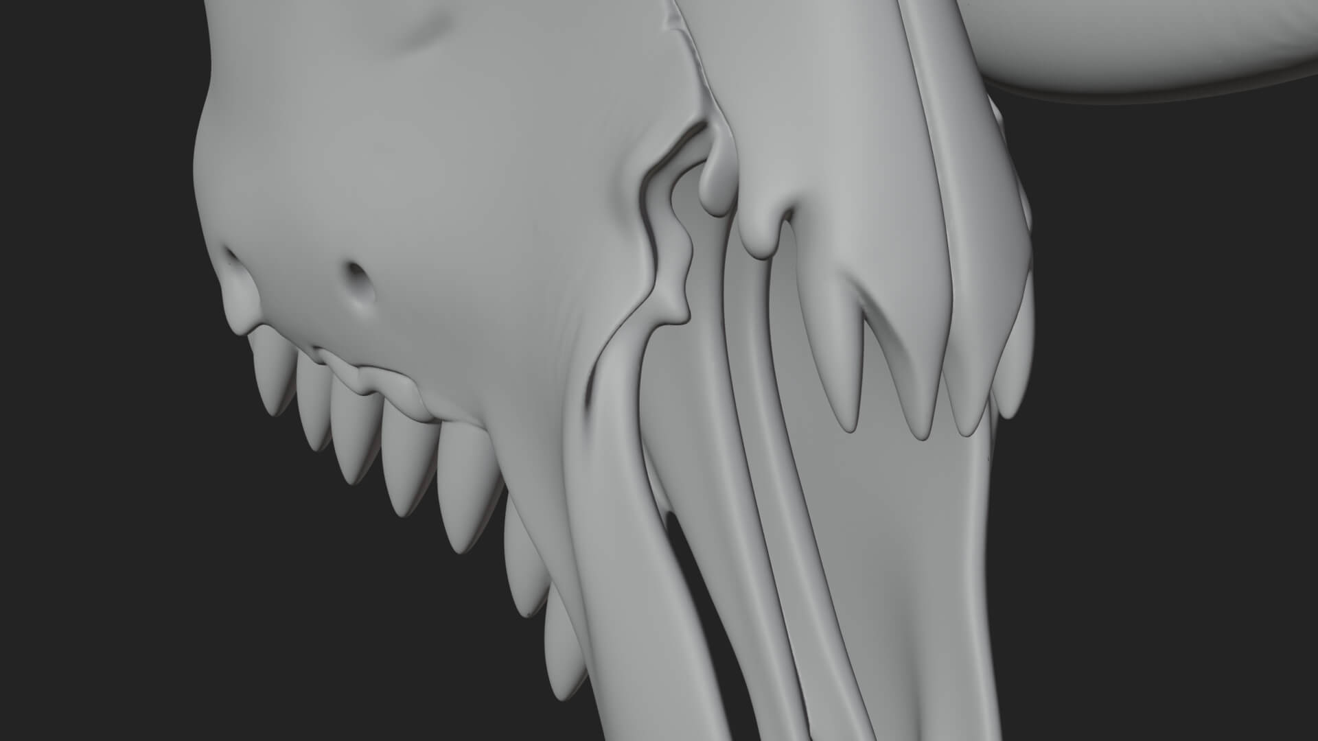 Ram Skull Wall Mount Design 10 3D Print Model 3D Model