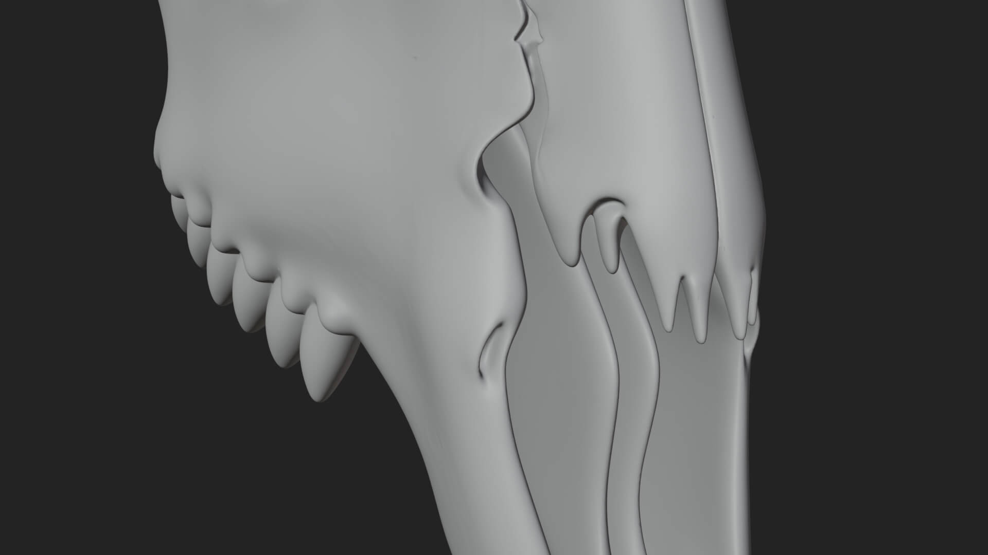 Ram Skull Wall Mount Design 12 3D Print Model 3D Model