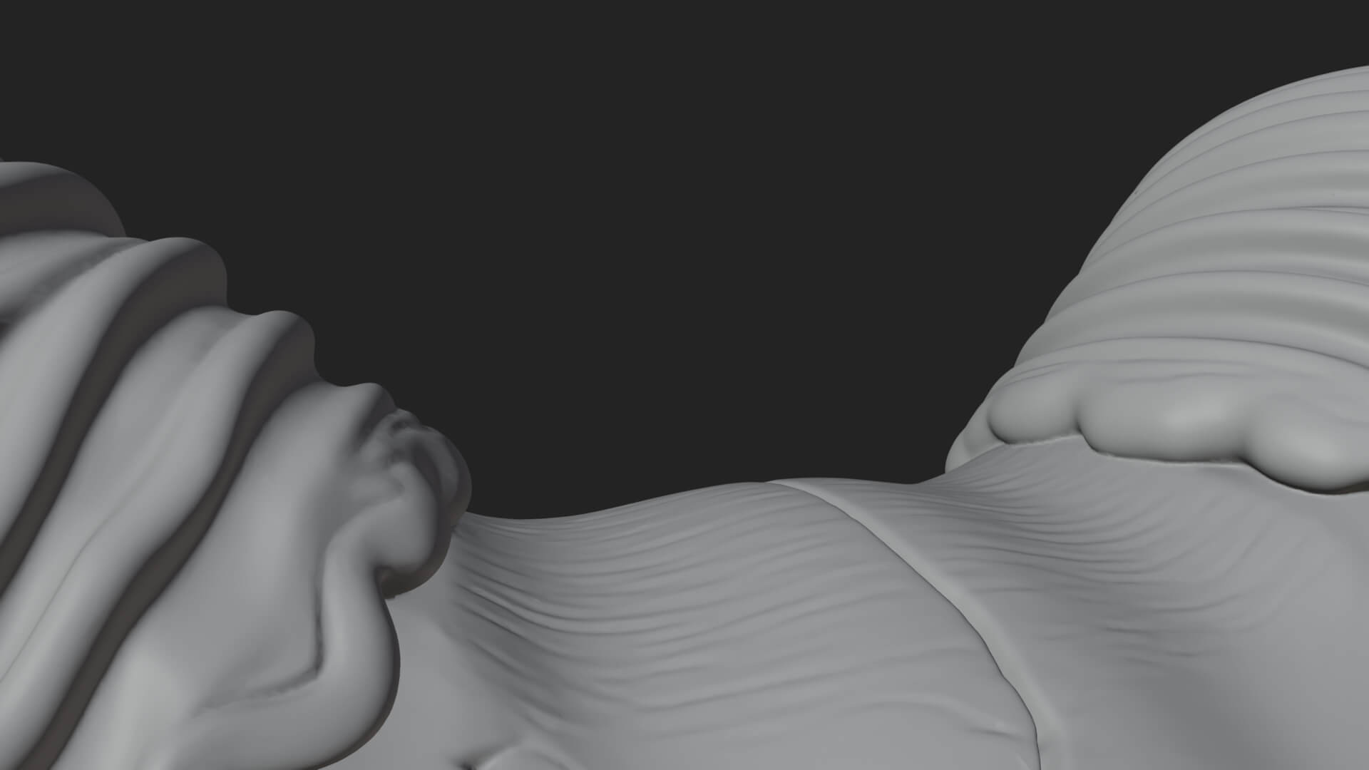 Ram Skull Wall Mount Design 9 3D Print Model 3D Model
