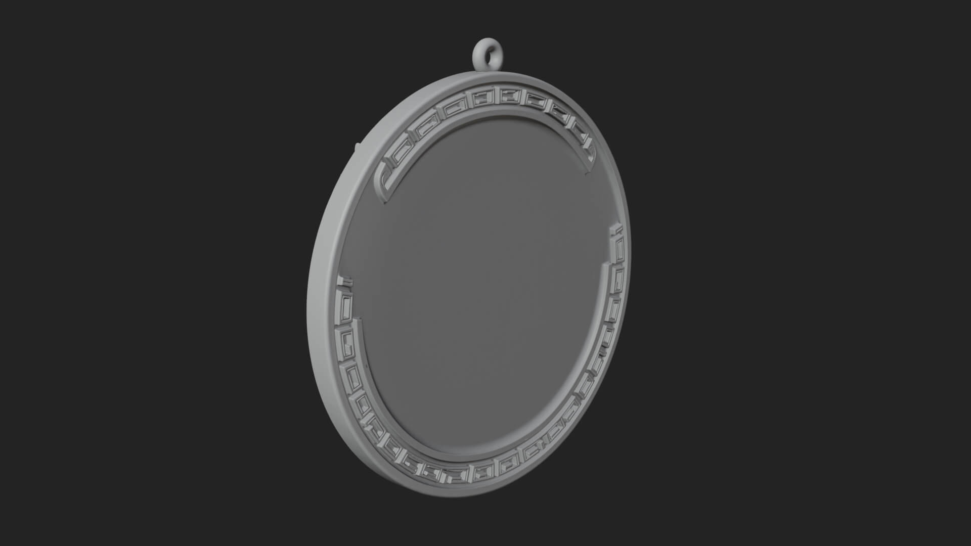 Raven Skull Oval Relief Plaque Design 4 3D Print Model 3D Model