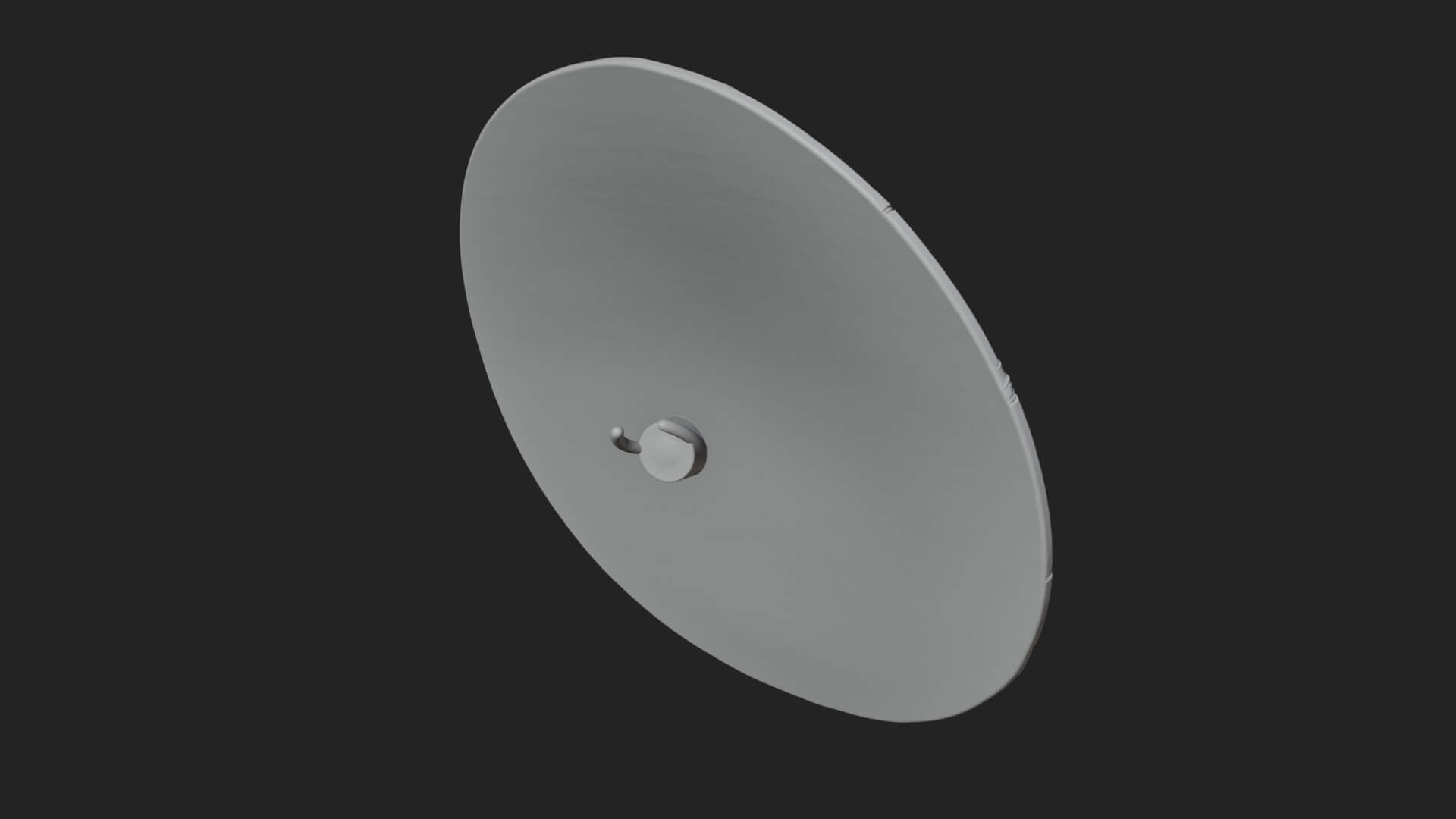Riveted Round War Shield Model Design 11 3D Print Model 3D Model