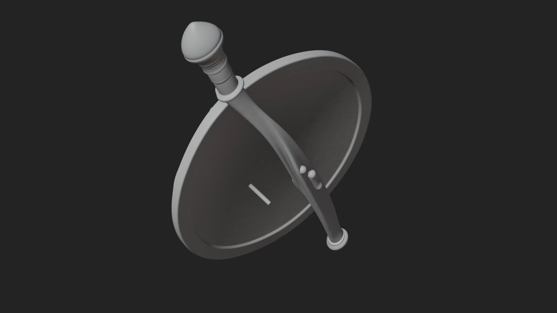 Riveted Round War Shield Model Design 12 3D Print Model 3D Model