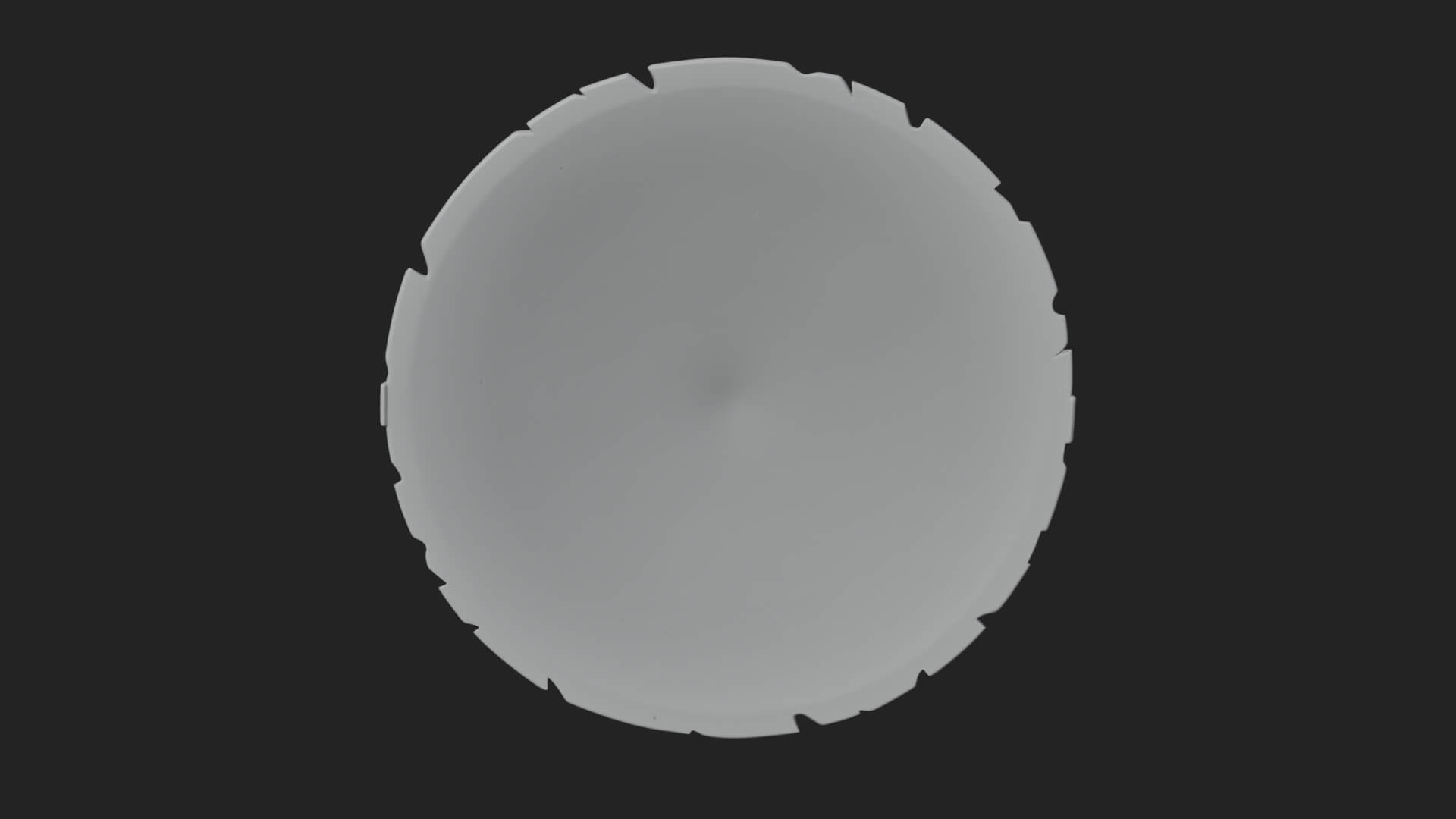 Riveted Round War Shield Model Design 15 3D Print Model 3D Model