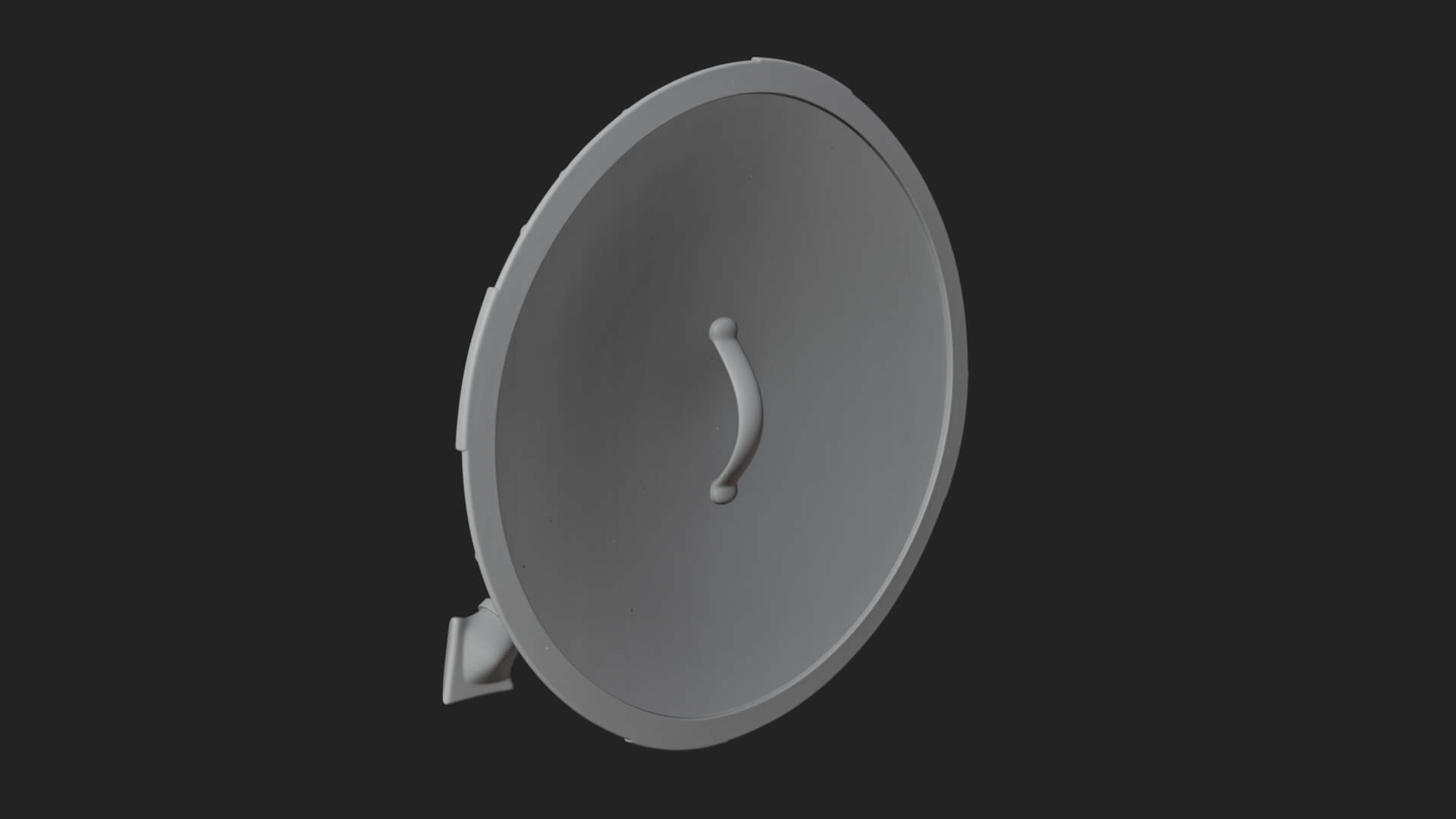 Riveted Round War Shield Model Design 27 3D Print Model 3D Model