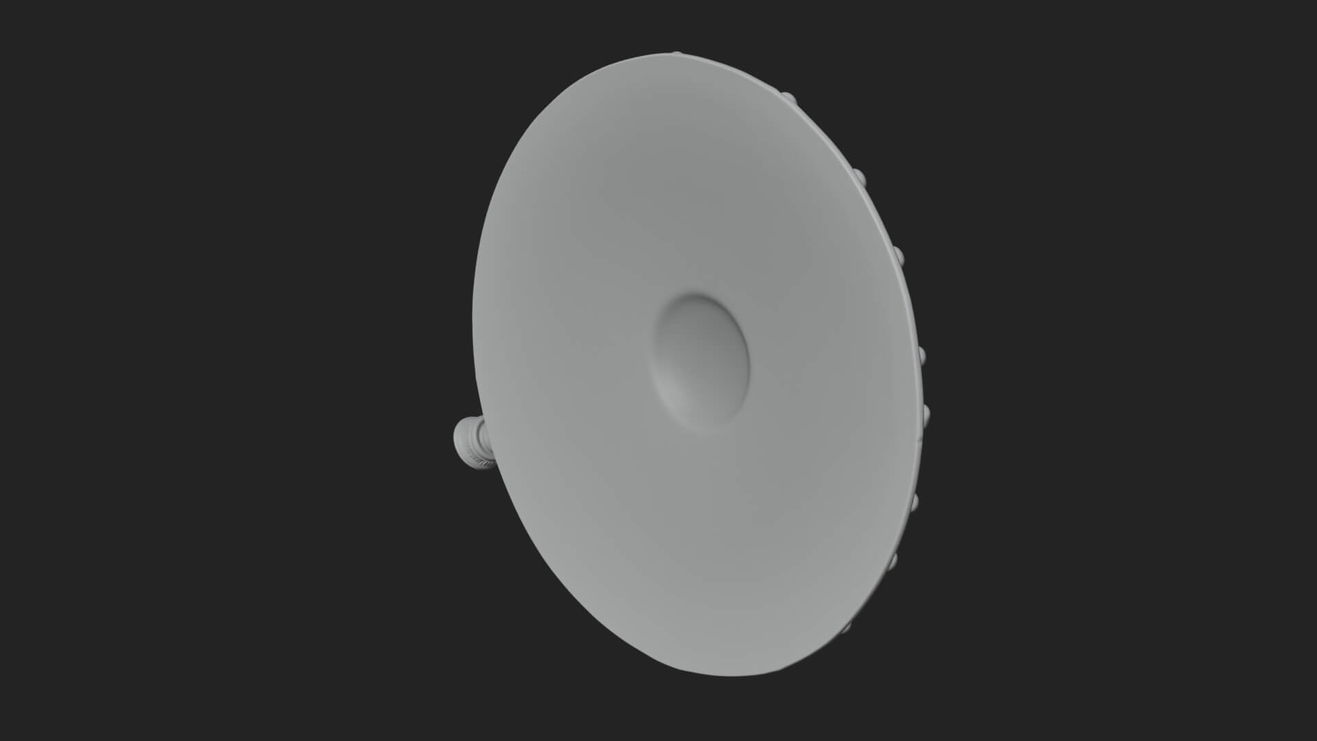 Riveted Round War Shield Model Design 28 3D Print Model 3D Model