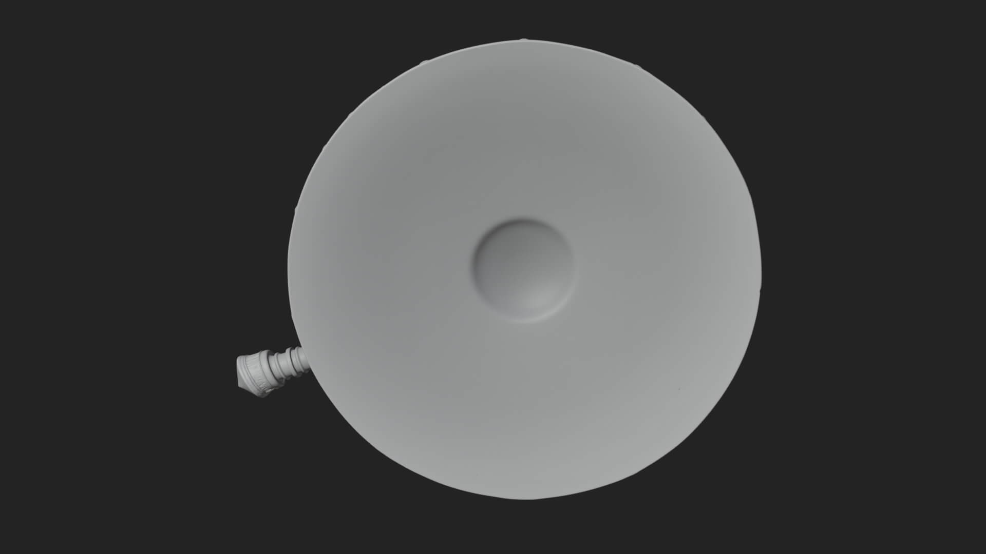 Riveted Round War Shield Model Design 28 3D Print Model 3D Model