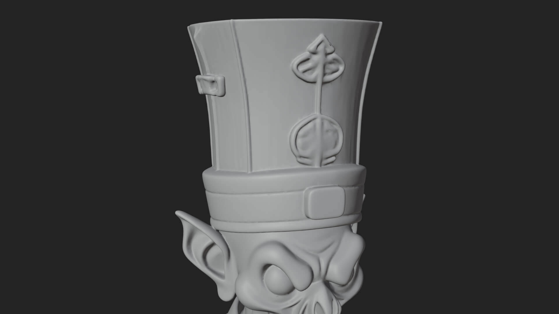 Robed Oriental Revenant Statue Design 4 3D Print Model 3D Model