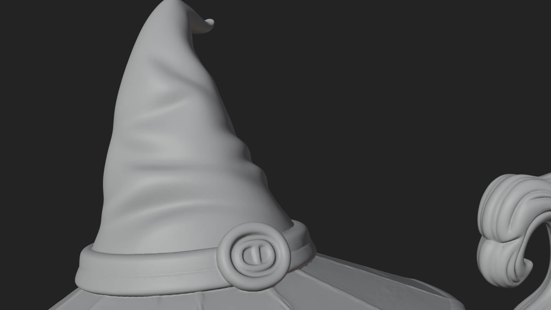 Robed Wizard Statue Design 11 3D Print Model 3D Model