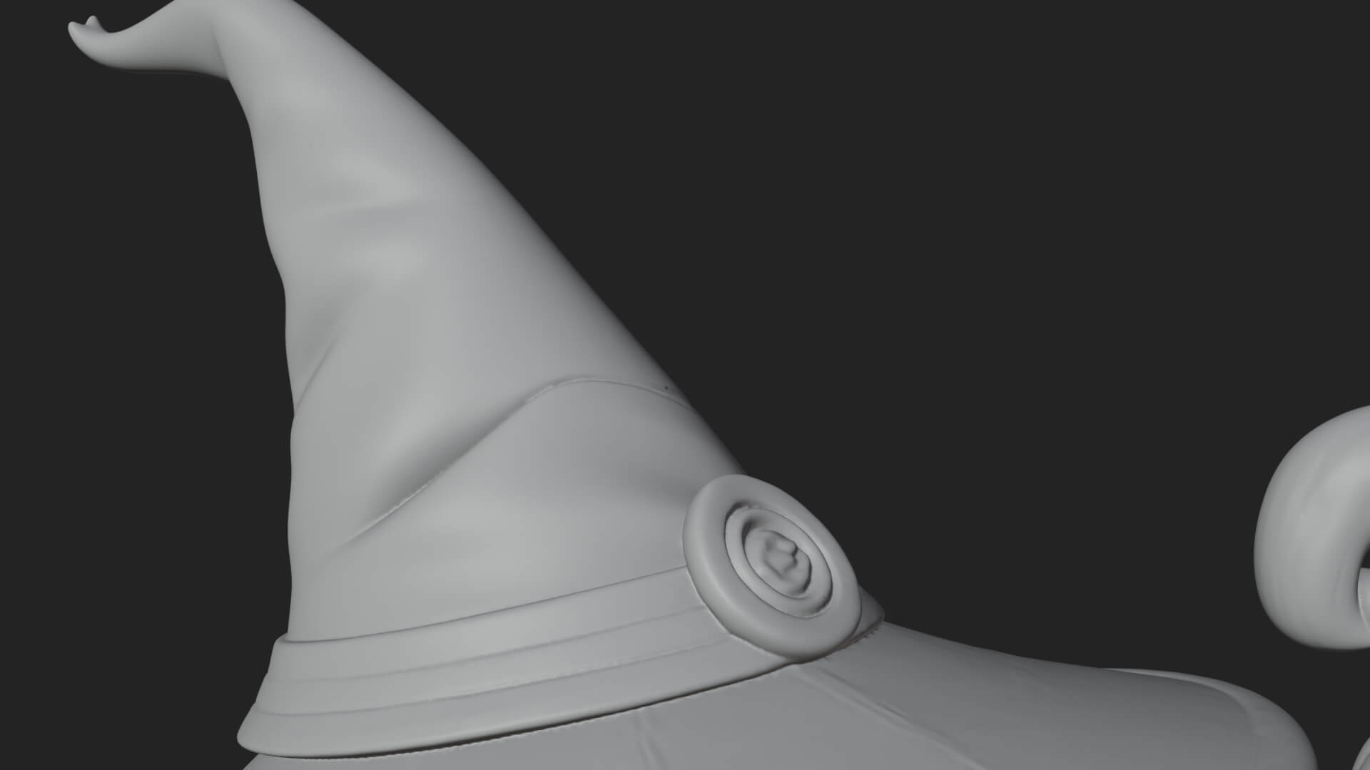 Robed Wizard Statue Design 16 3D Print Model 3D Model