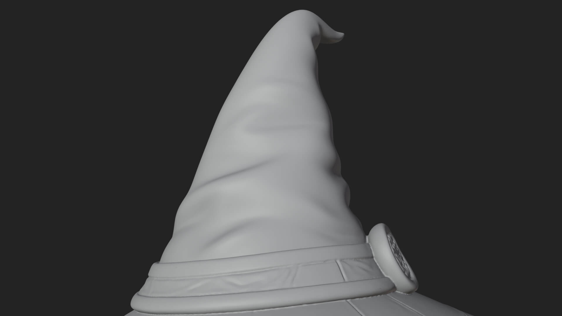 Robed Wizard Statue Design 8 3D Print Model 3D Model