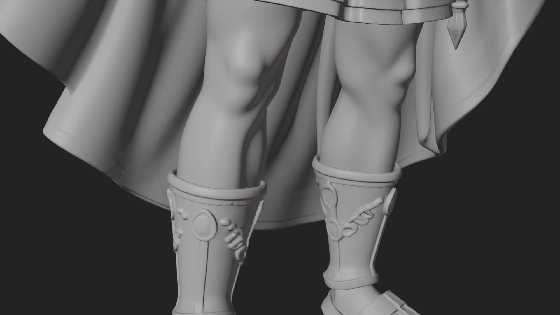Roman Emperor Statue Design 10 3D Print Model 3D Model