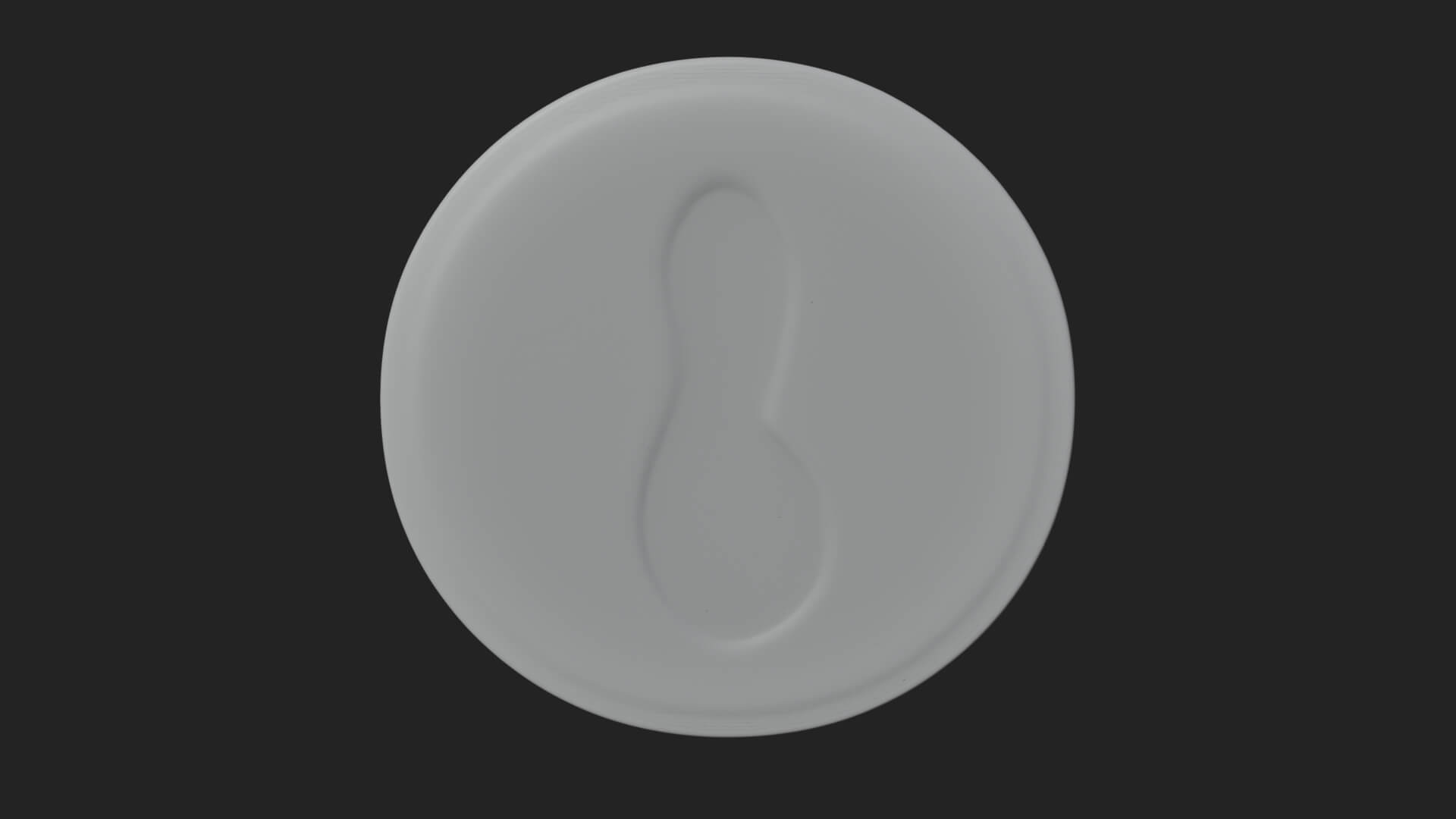 Roman Soldier Oval Relief Plaque Design 3 3D Print Model 3D Model