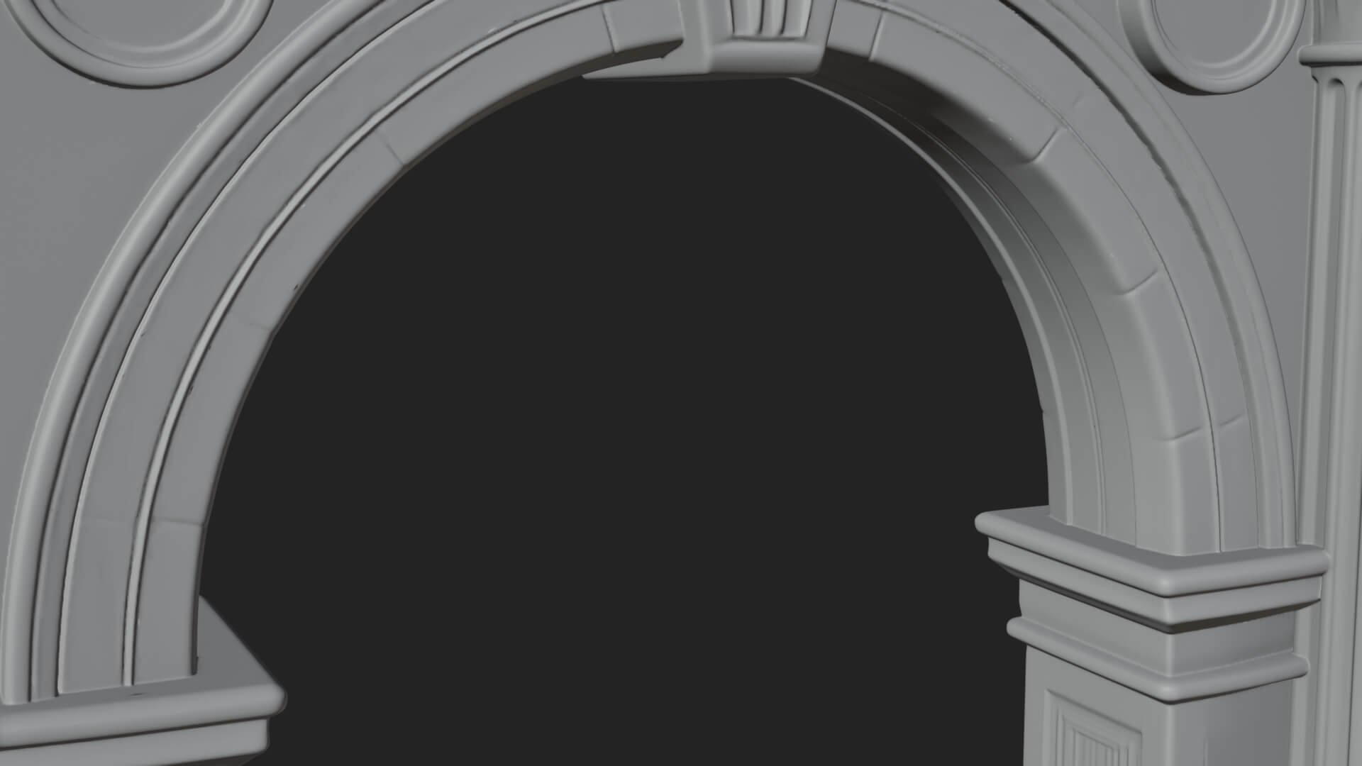 Roman Triumphal Arch Model Design 10 3D Print Model 3D Model