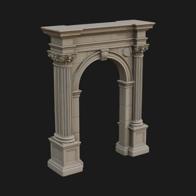 Roman Triumphal Arch Model Design 11 3D Print Model