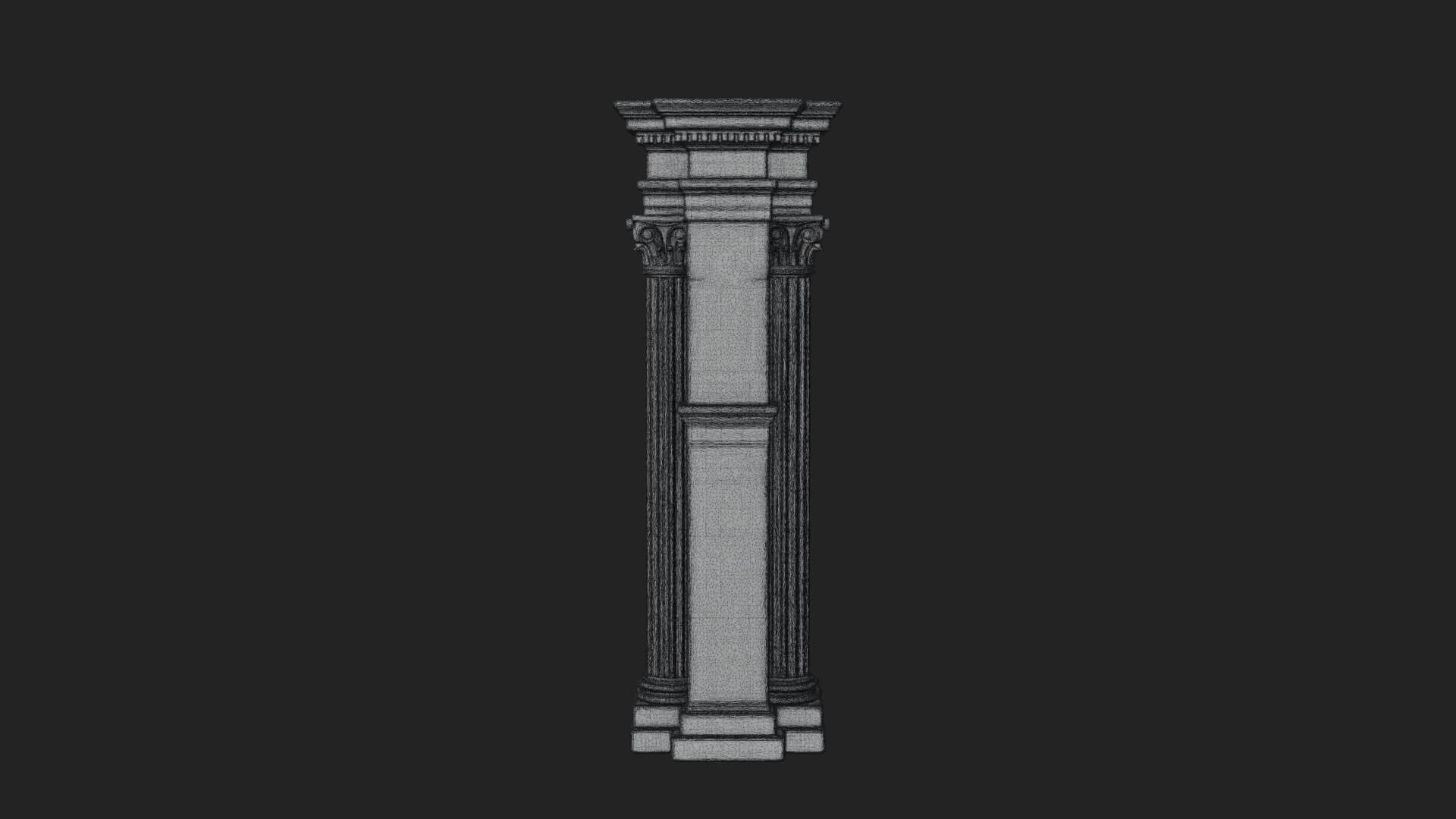 Roman Triumphal Arch Model Design 5 3D Print Model 3D Model