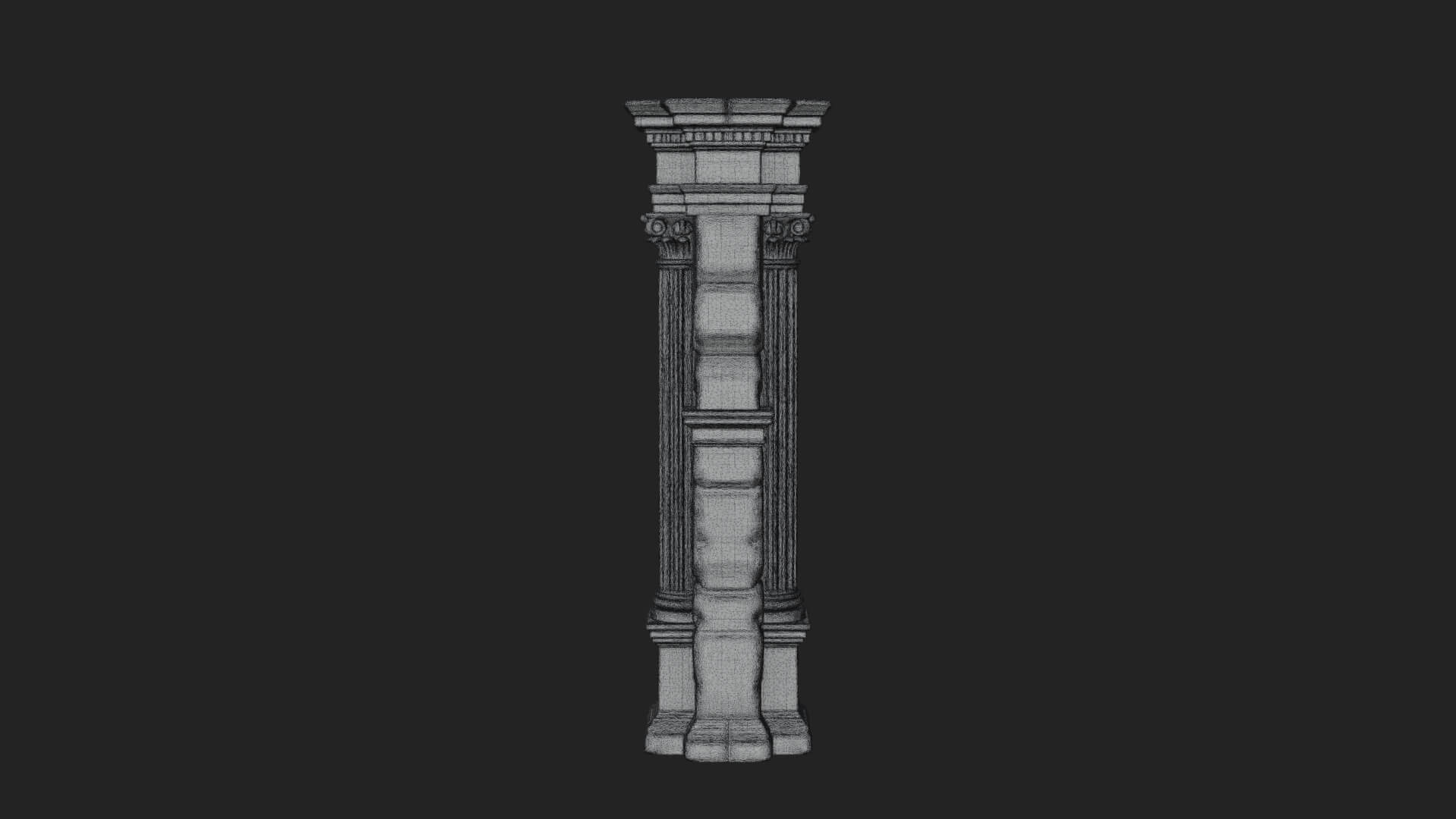 Roman Triumphal Arch Model Design 7 3D Print Model 3D Model