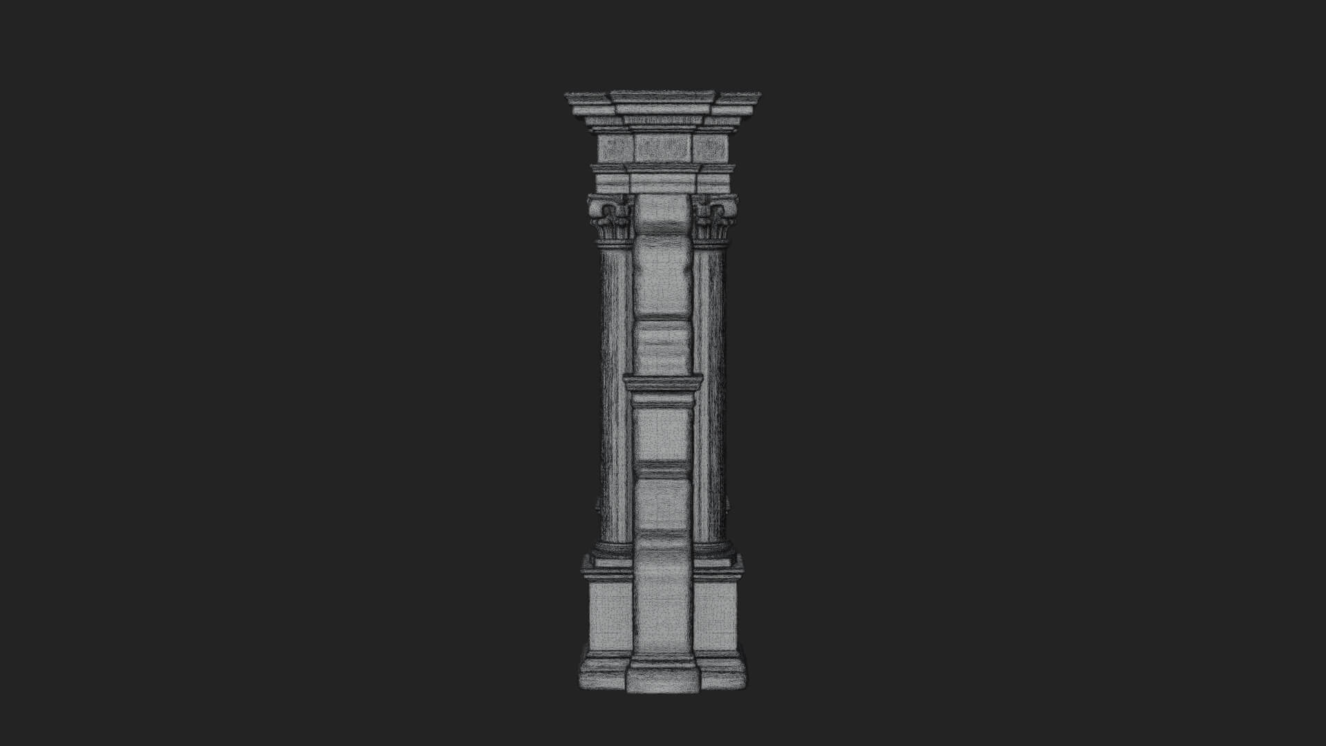 Roman Triumphal Arch Model Design 8 3D Print Model 3D Model