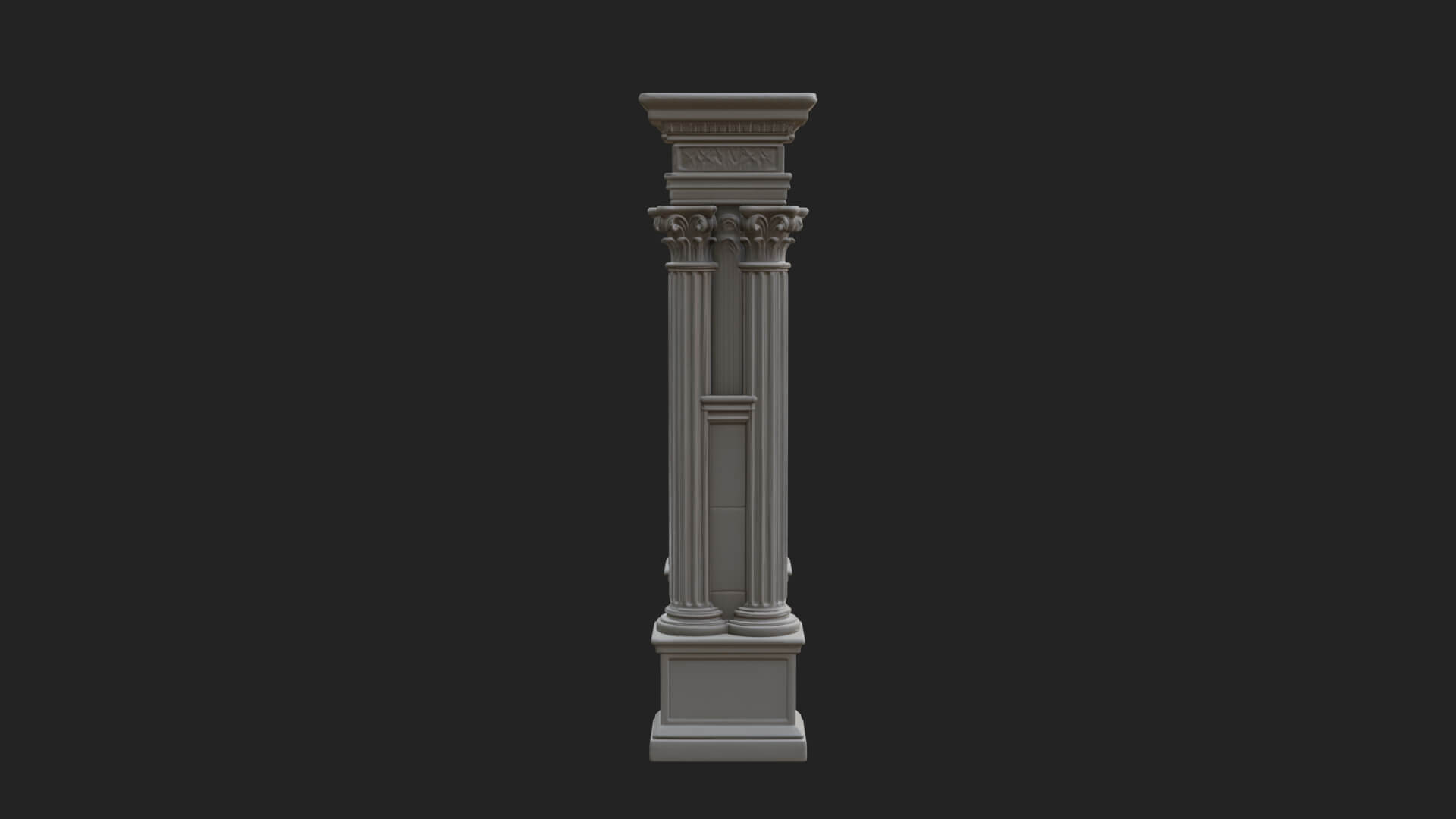 Roman Triumphal Arch Model Design 9 3D Print Model 3D Model