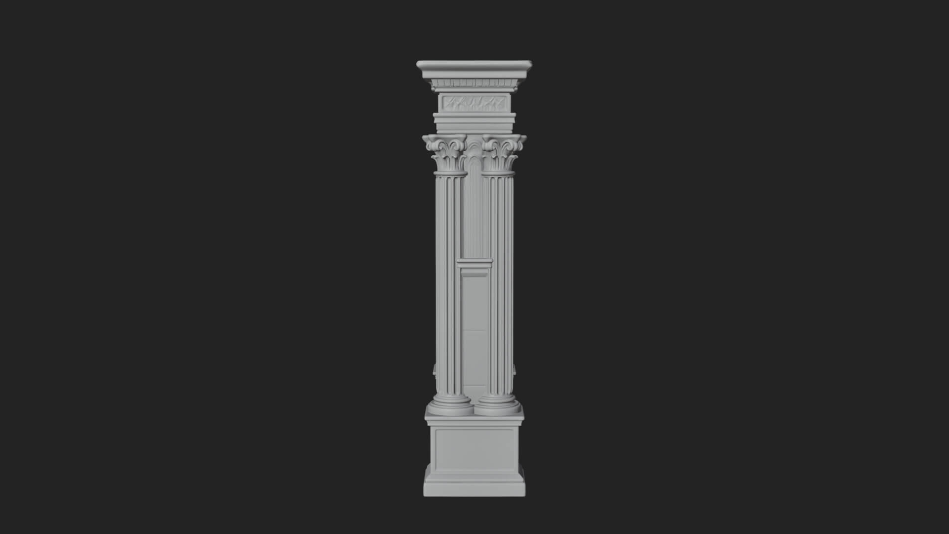 Roman Triumphal Arch Model Design 9 3D Print Model 3D Model